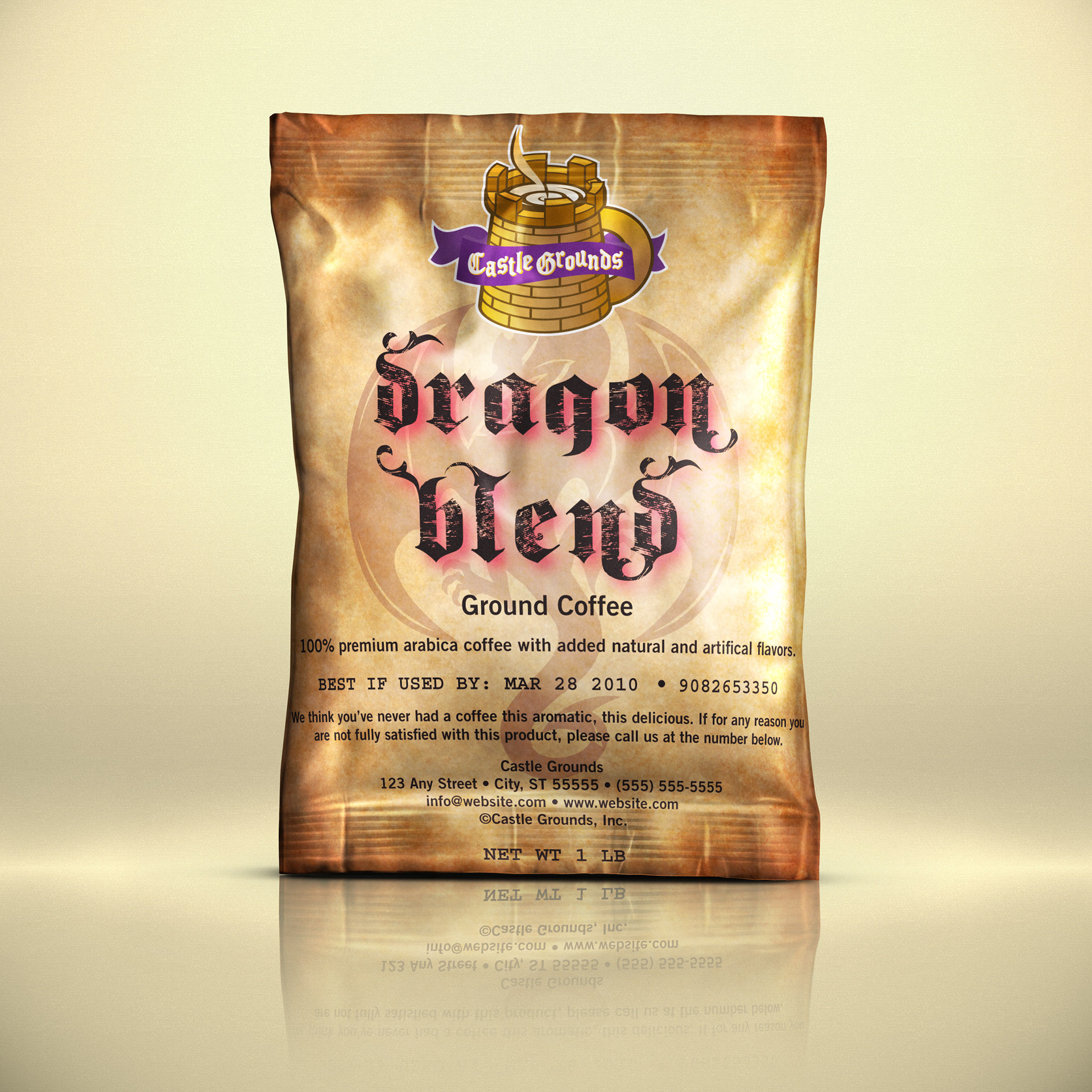 Mock coffee house blend