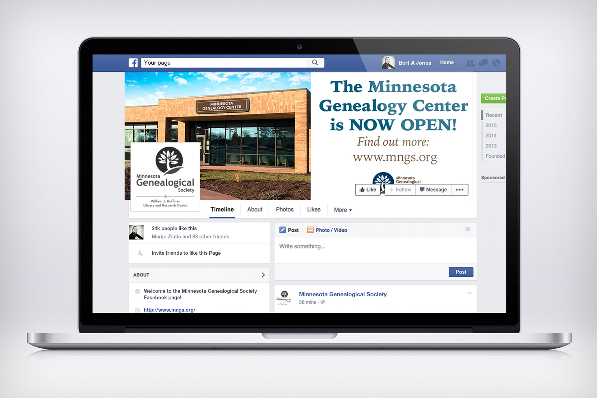 Facebook Cover art.