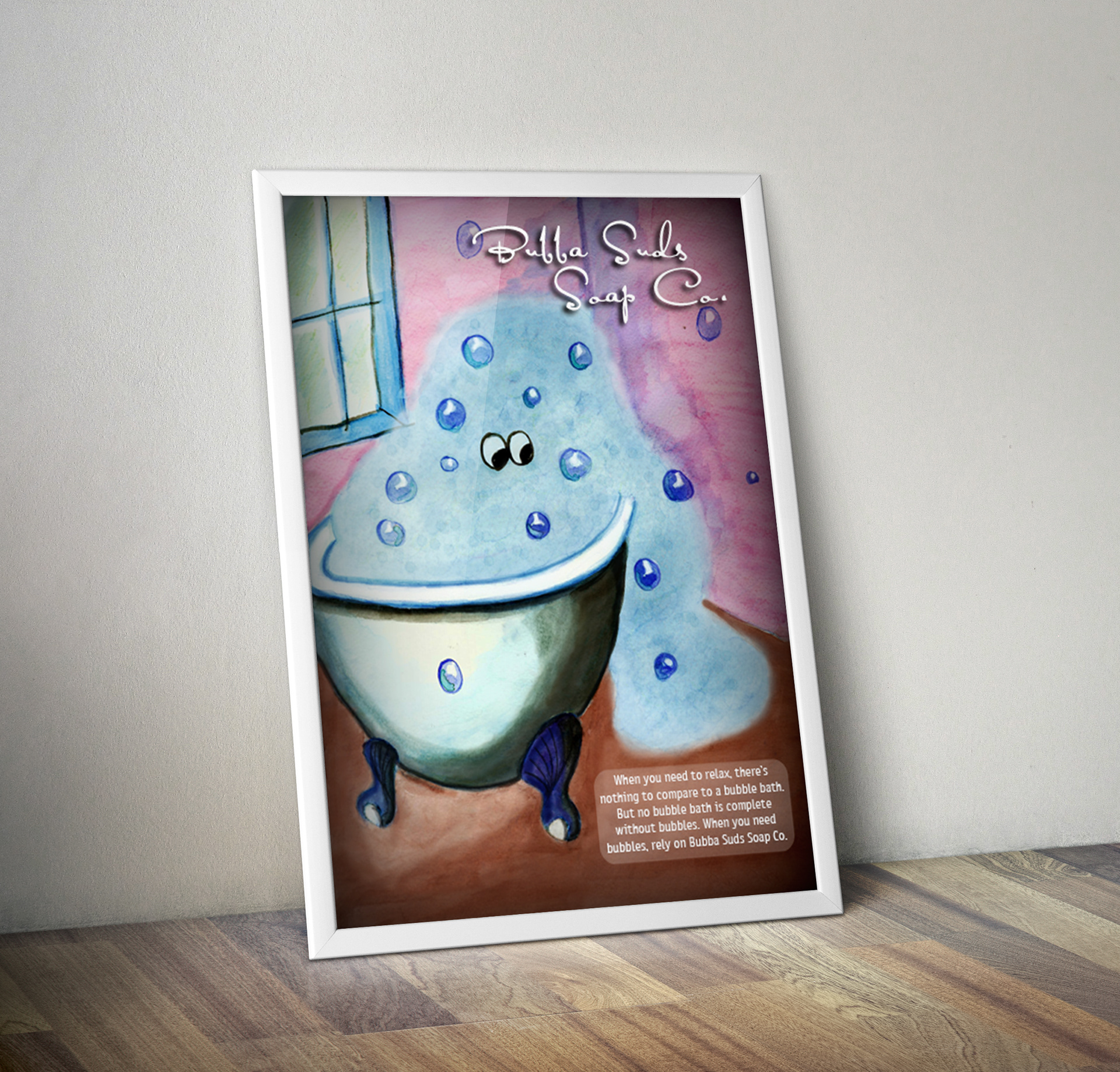 Traditional and digital watercolors.