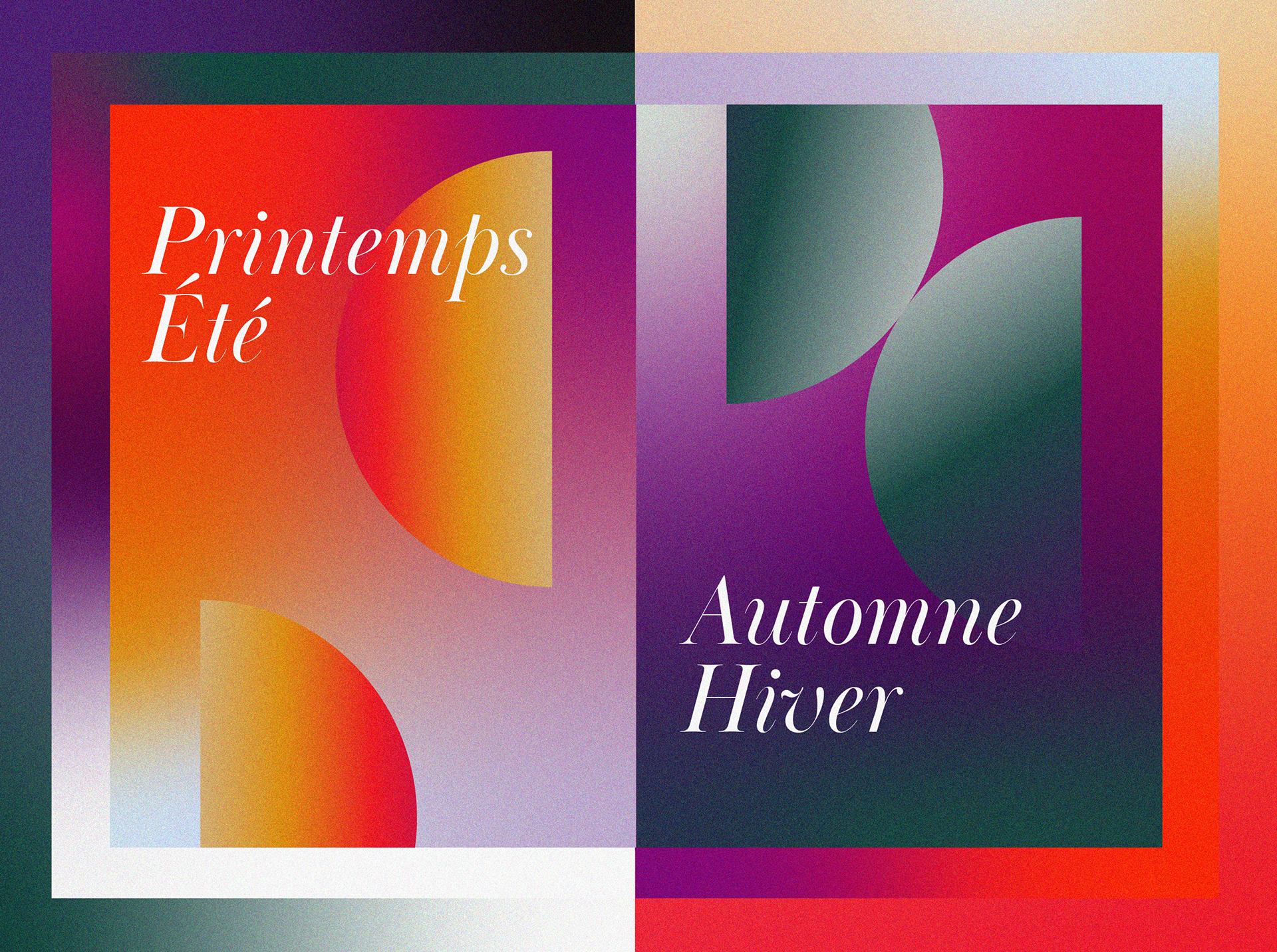 principe graphique opéra national de bordeaux couleurs printemps été création visuelle