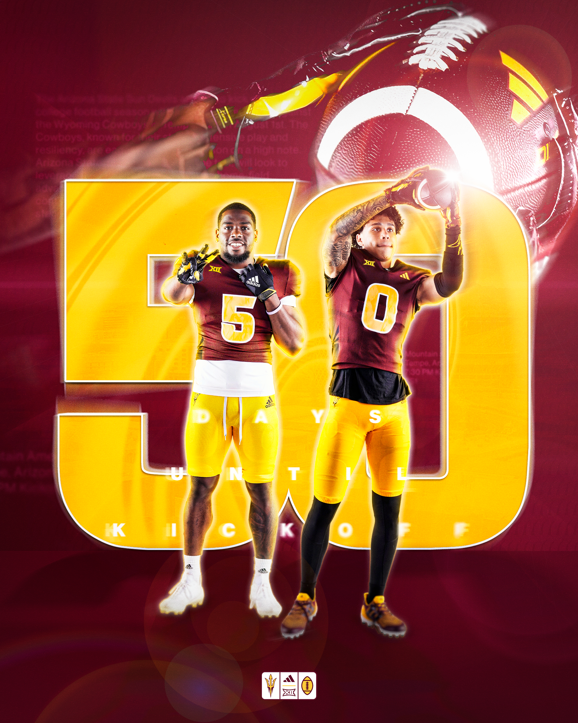 50 Days Until Kickoff