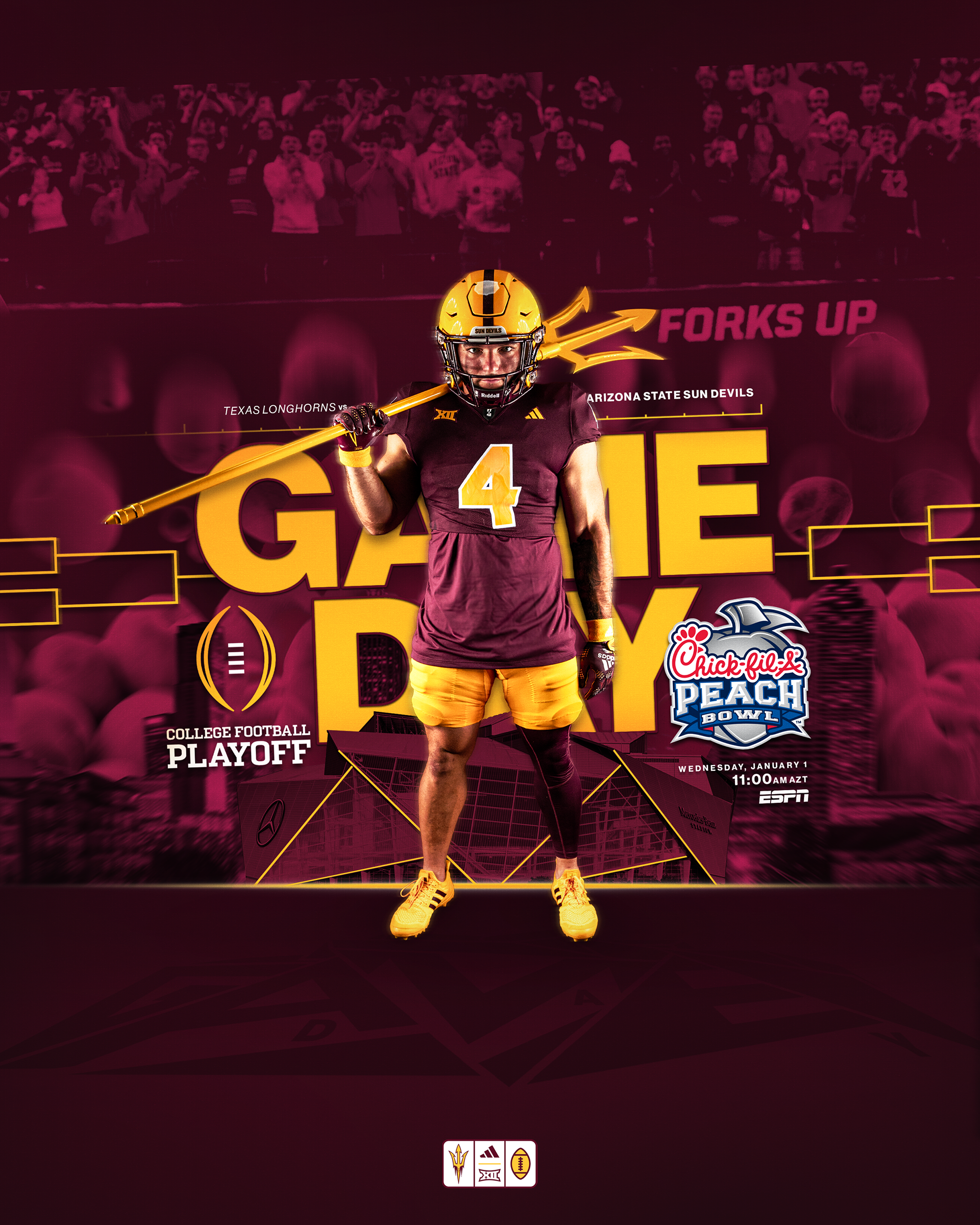 Peach Bowl Game Day