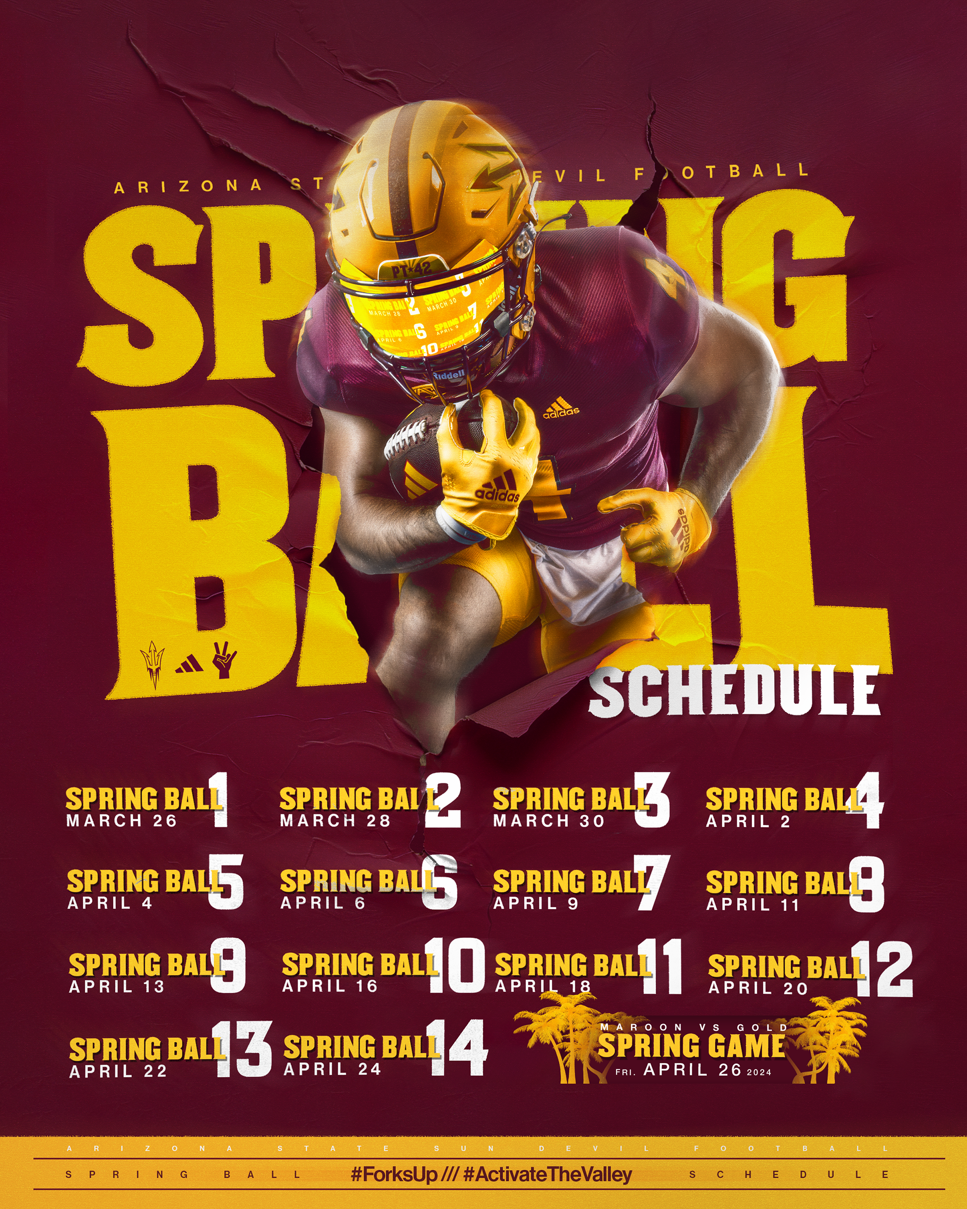 Spring Ball Schedule
