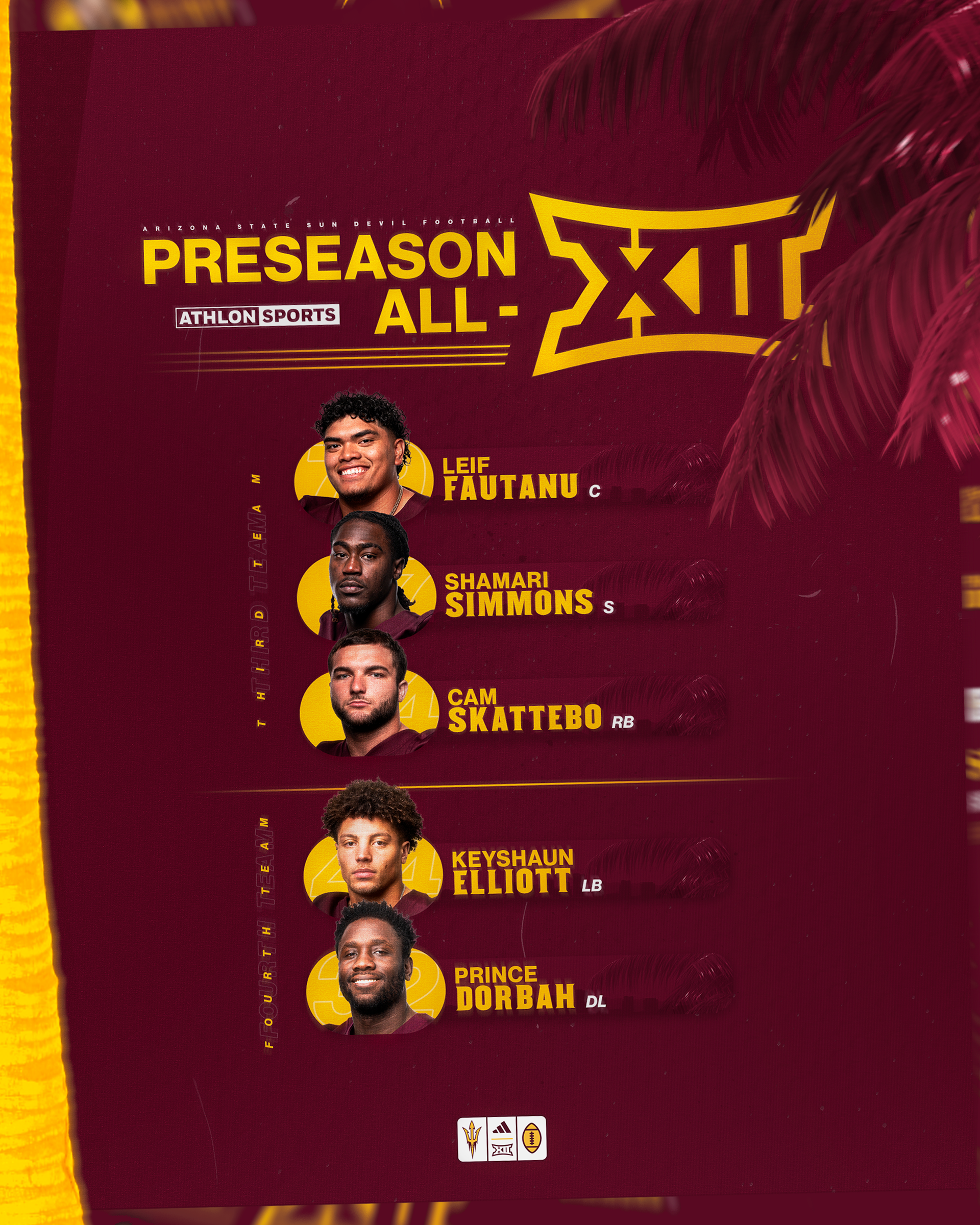 Preseason XII Teams