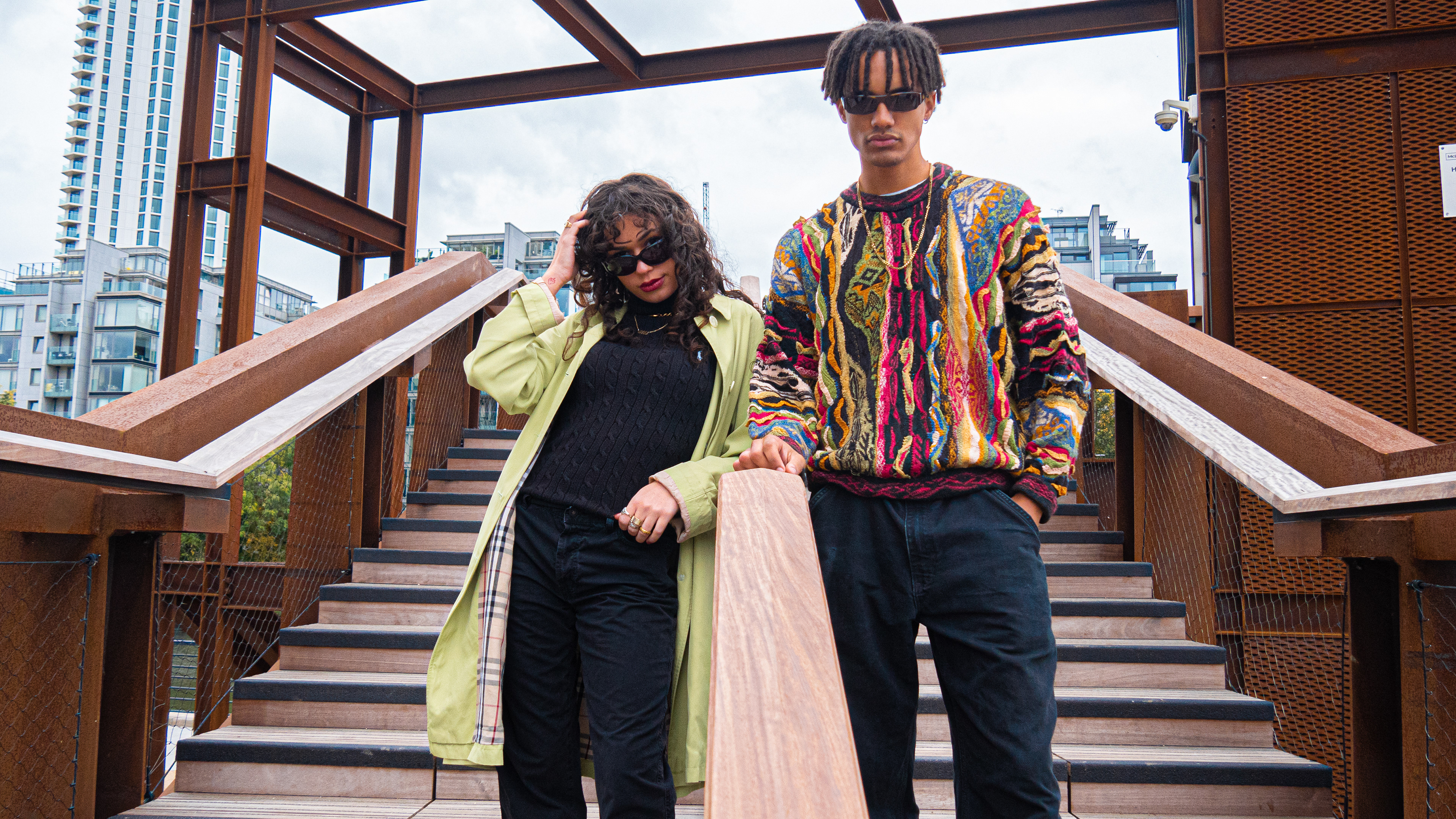 Coogi + Lime Trench