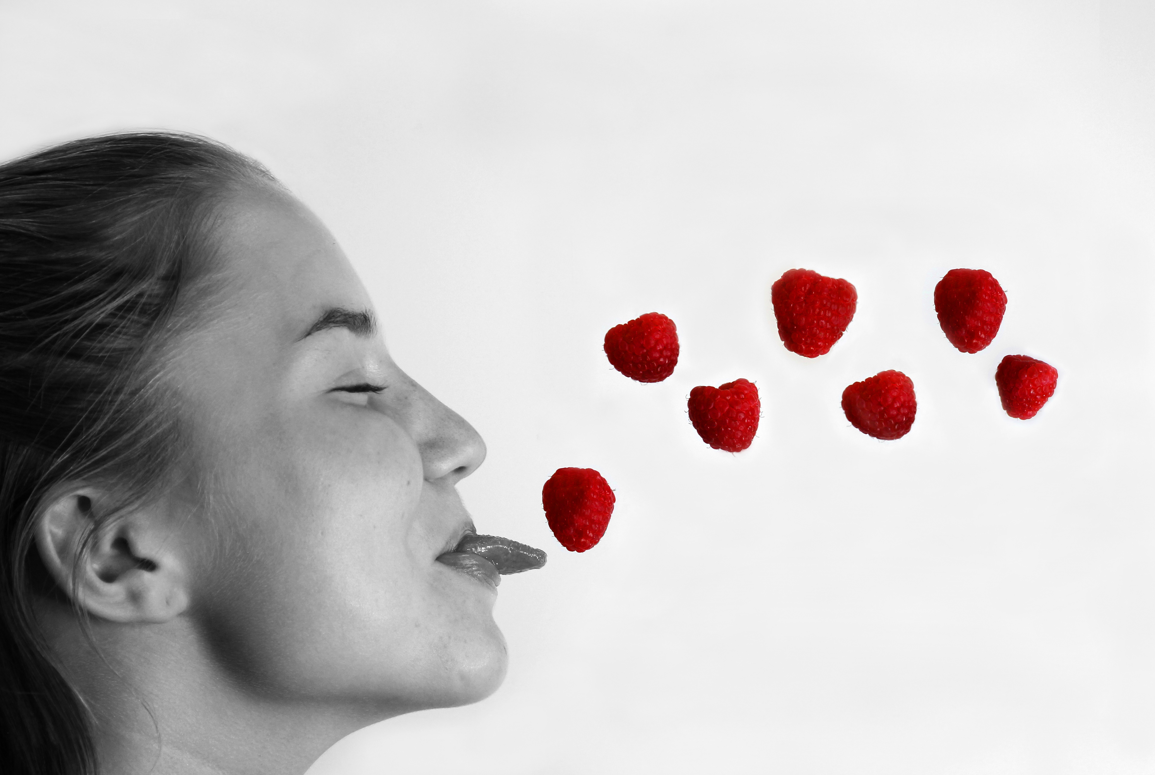 Blowing Raspberries