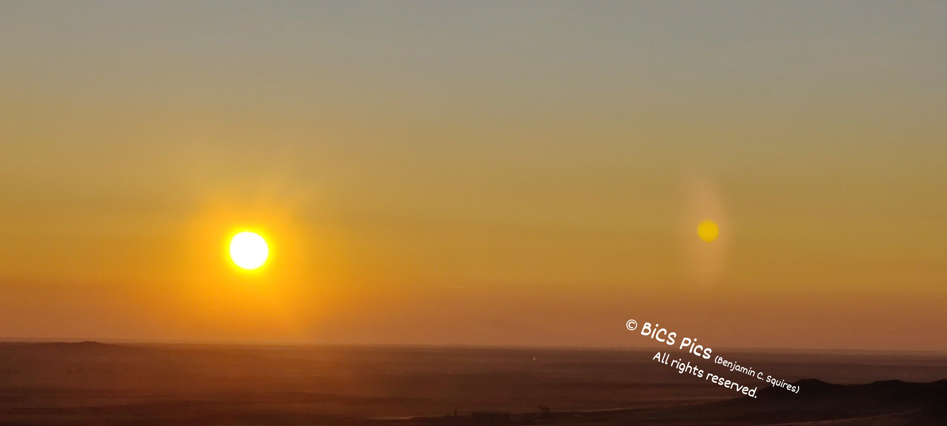 "Sun & Future Sun", Pawnee Buttes, Pawnee National Grassland, CO (2020)