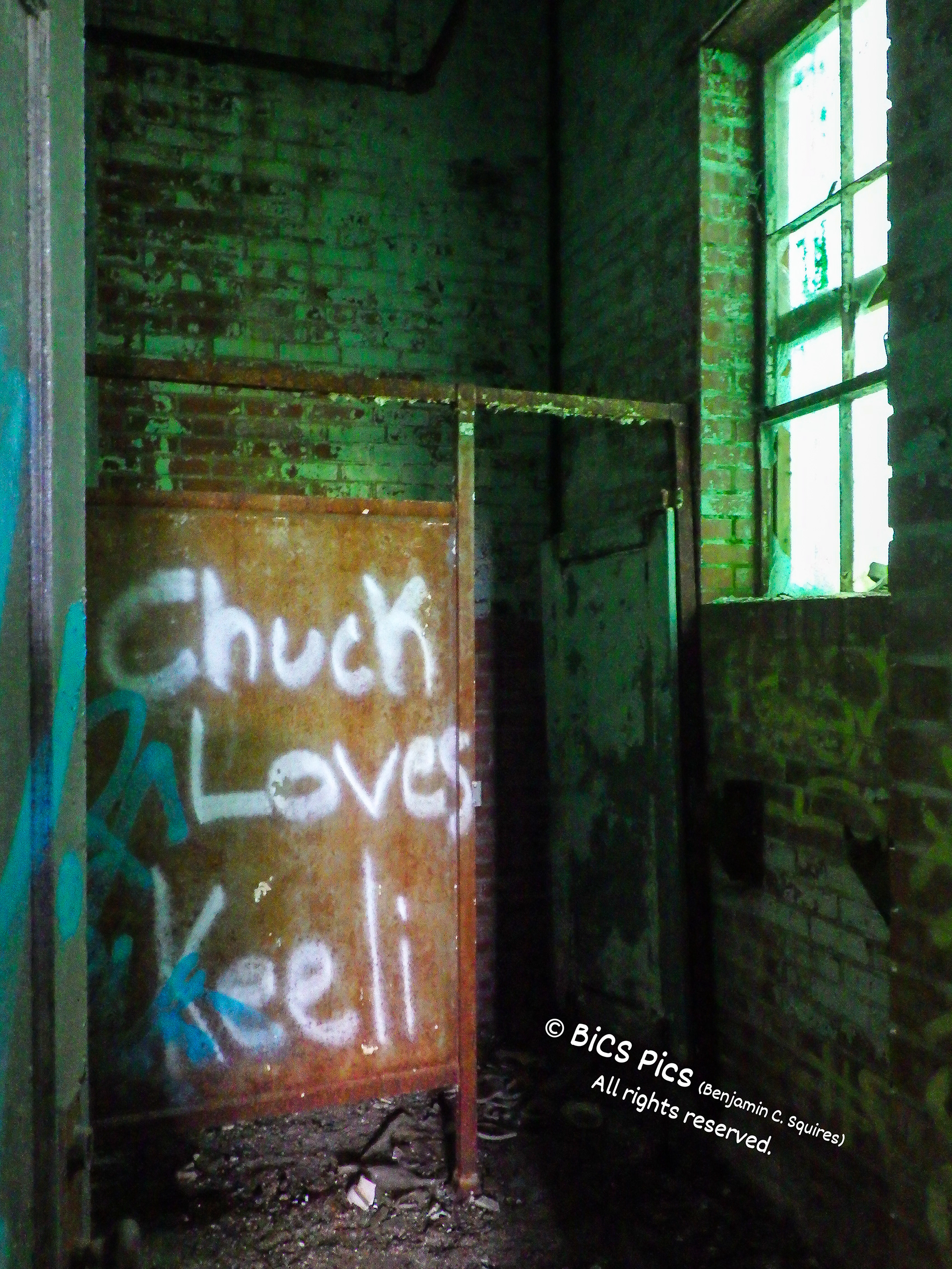"Keeli Must Feel Very Special, Chuck", Abandoned Pumphouse, Wilmington Township, IL (2021)