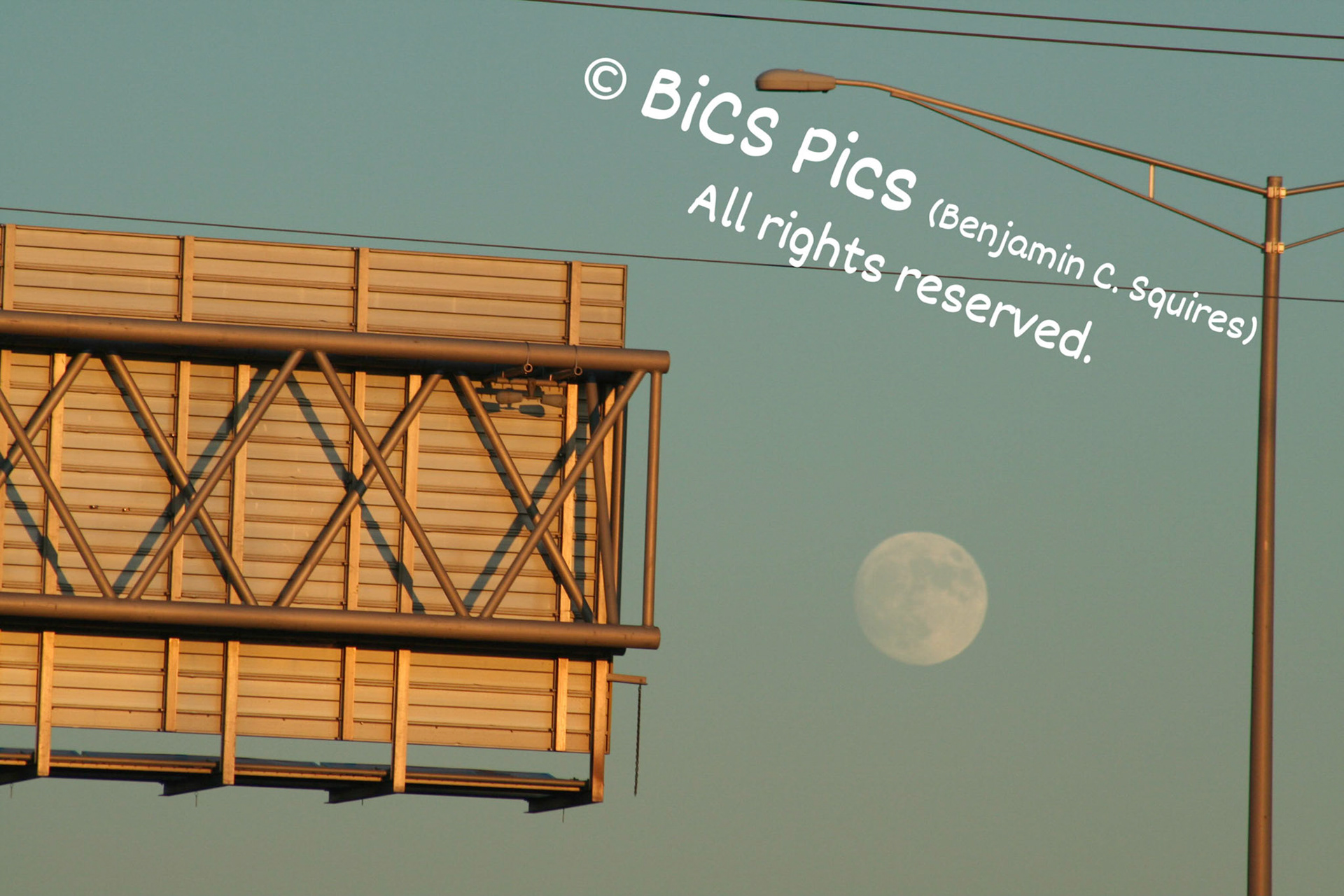 "Lunar Navigational Sign #3",  Interstate 55, Bolingbrook, IL