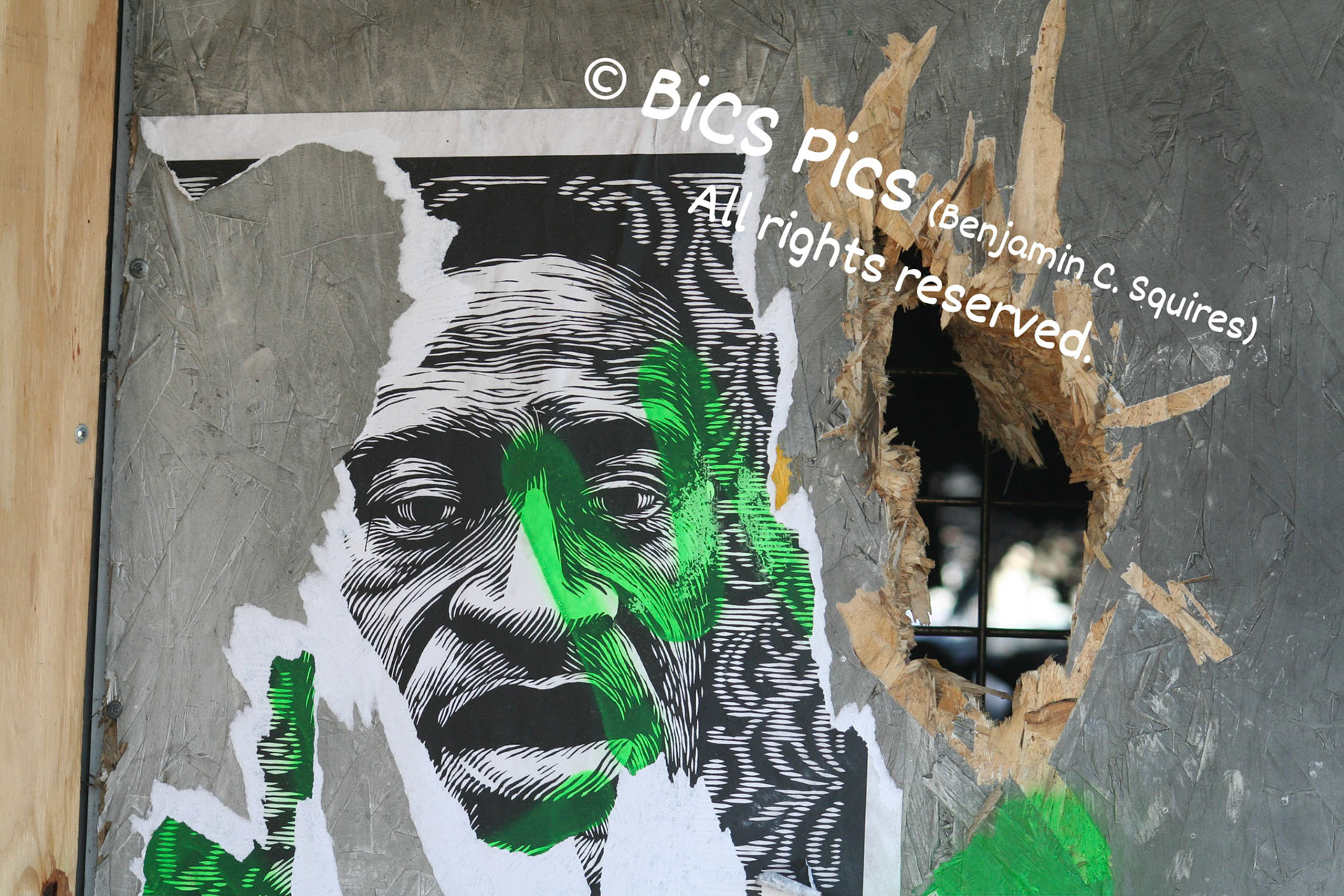 "Can't Breathe in a Burning Building #1", 6200 block of 22nd Avenue, Kenosha, WI