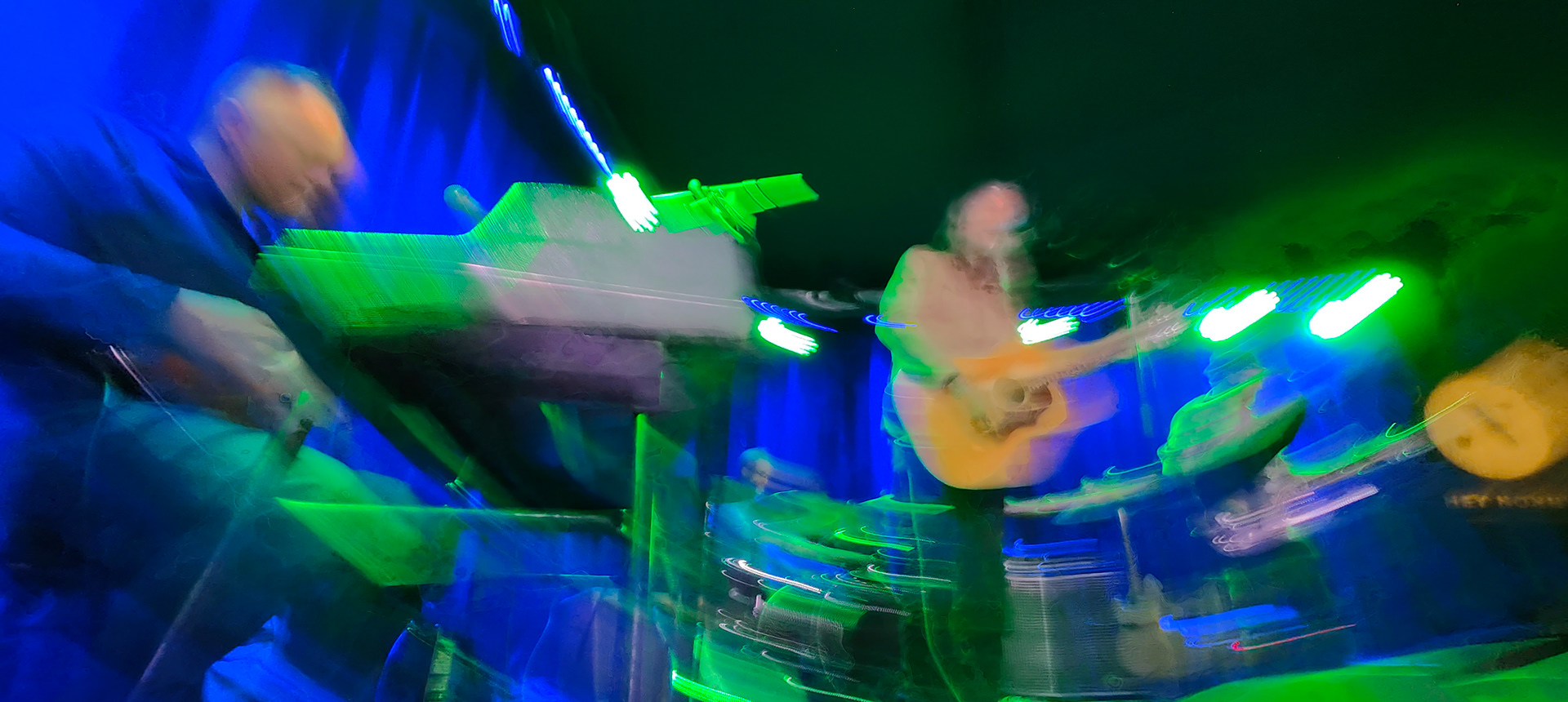 "Blue-green Man Group #3", The Silos, Hey Nonny, Arlington Heights, IL