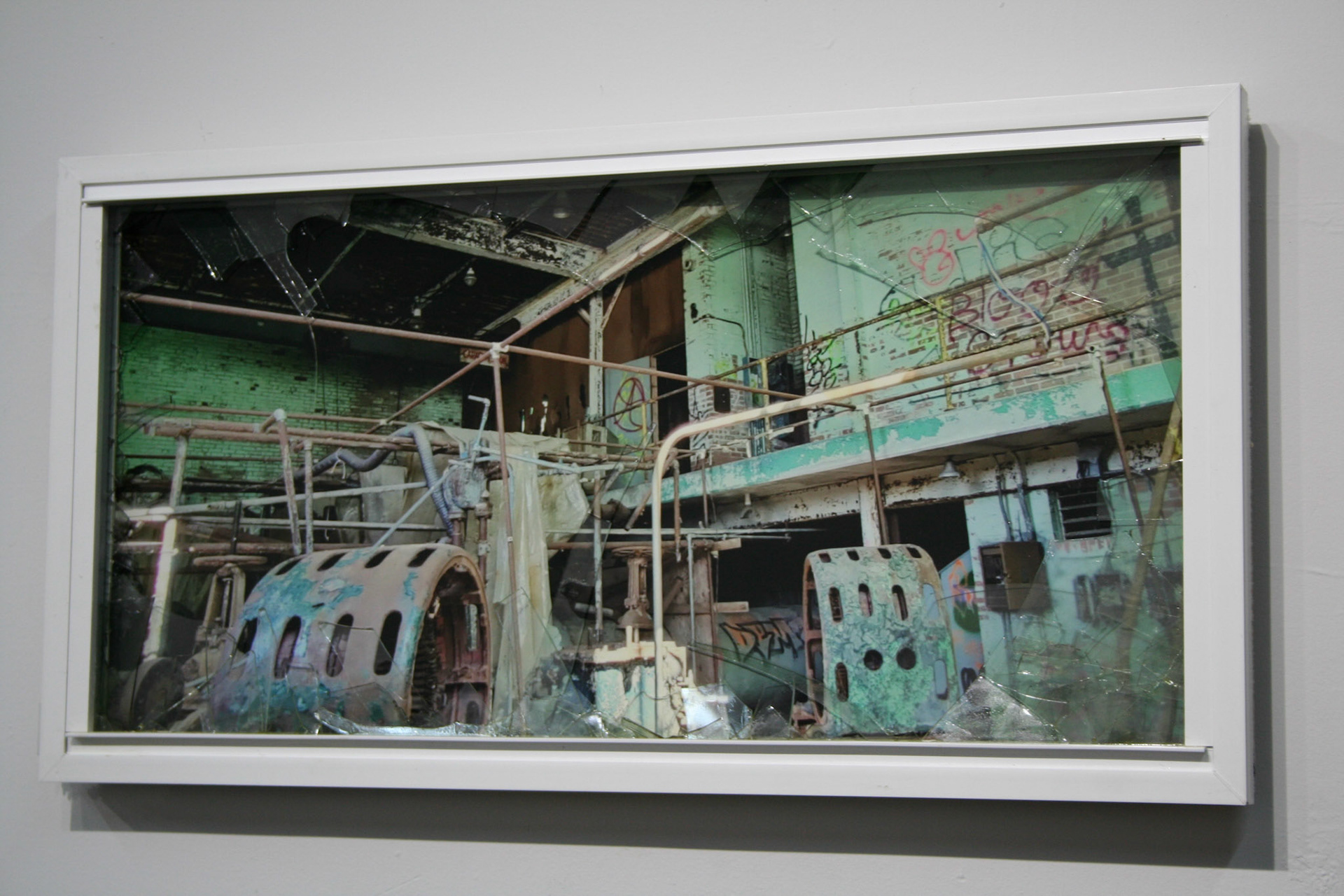 "Window Broken into the Past"