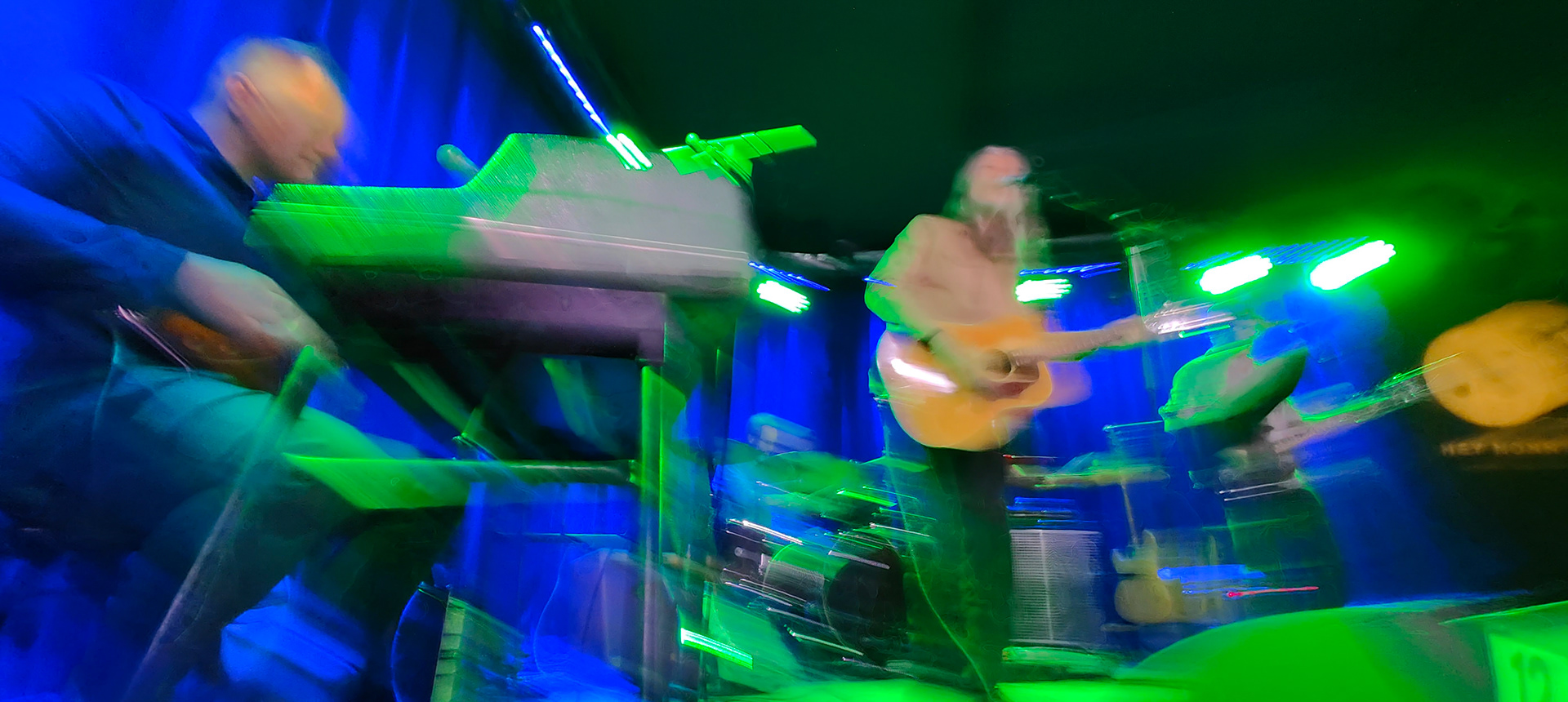 "Blue-green Man Group #2", The Silos, Hey Nonny, Arlington Heights, IL