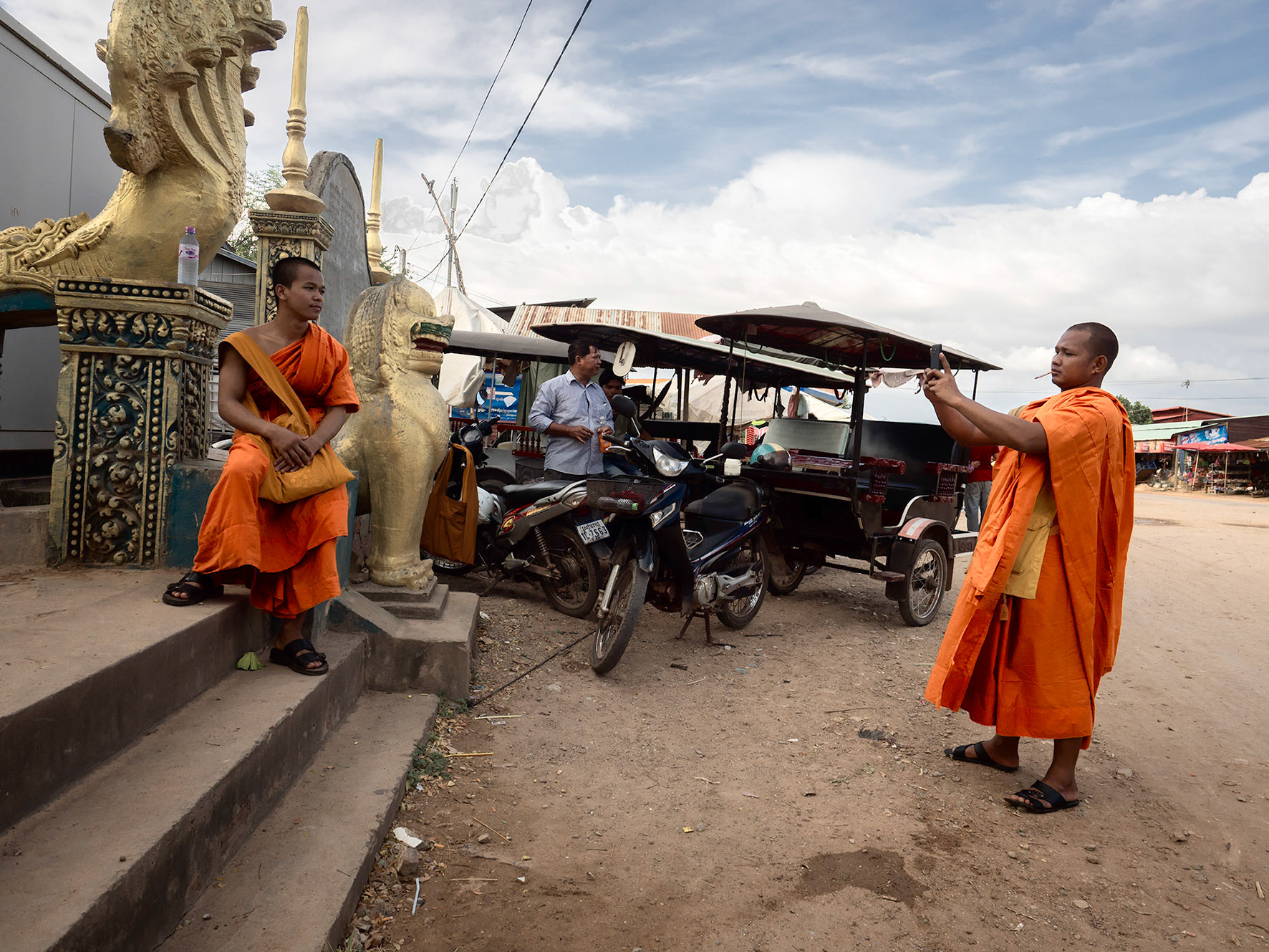 Tourists, Siem Reap