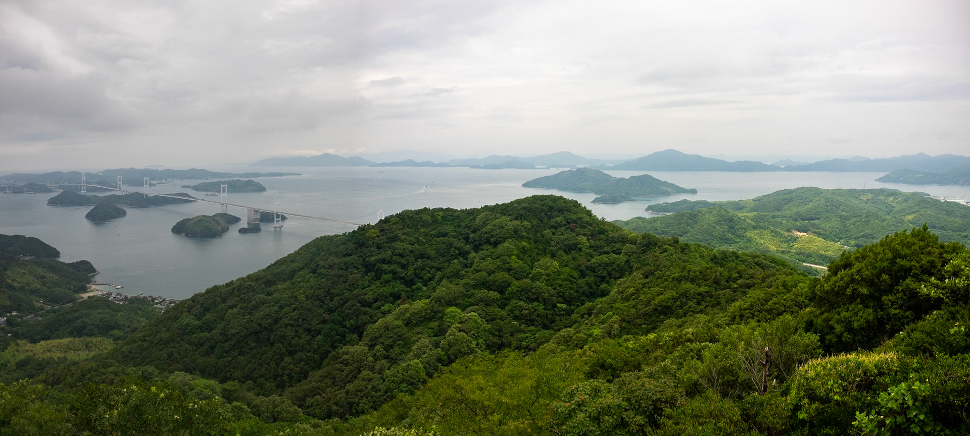 View of Kurushima Strait
