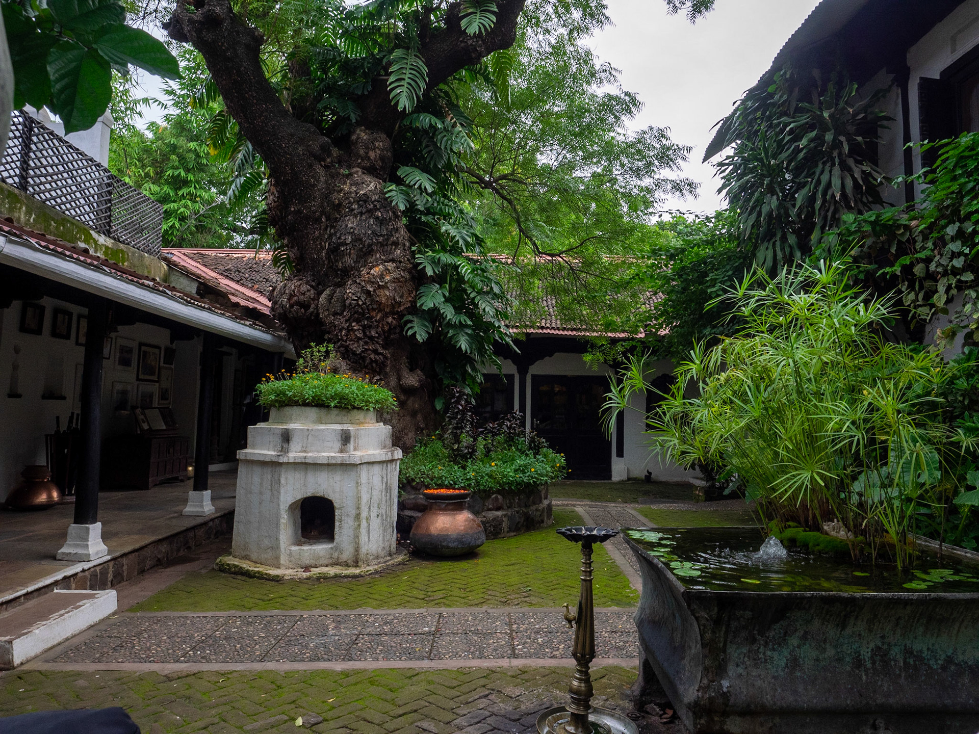 Courtyard, Ahilya Fort, Maheshwar