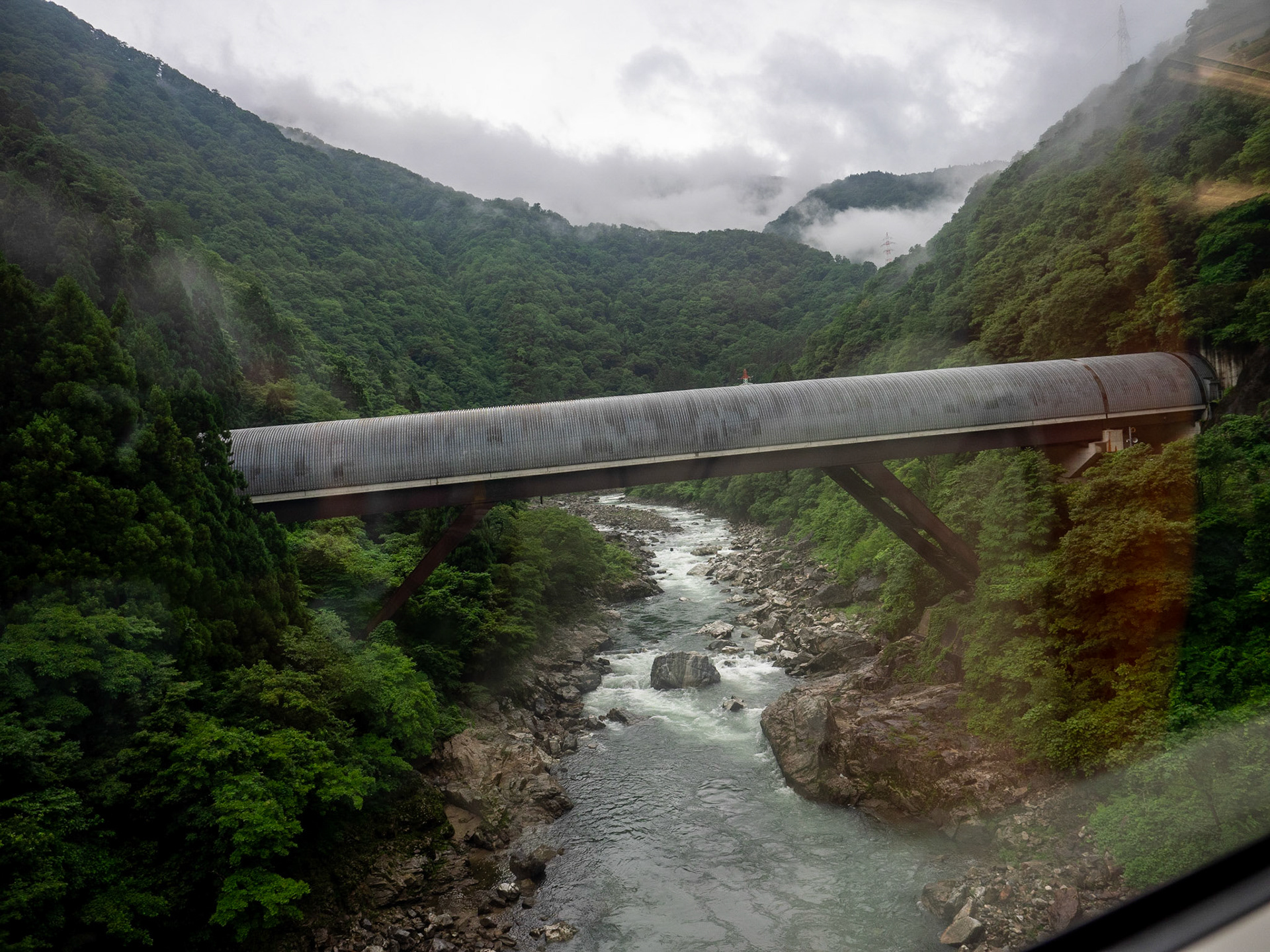 Train between Takayama & Kanazawa