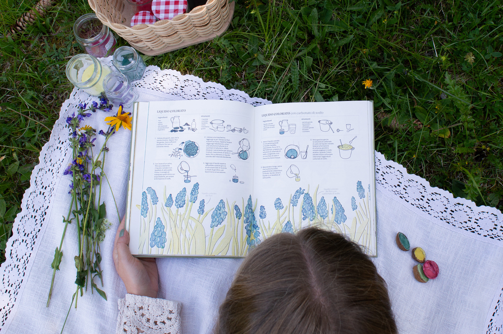 recipe of the grape hyacinth ink 