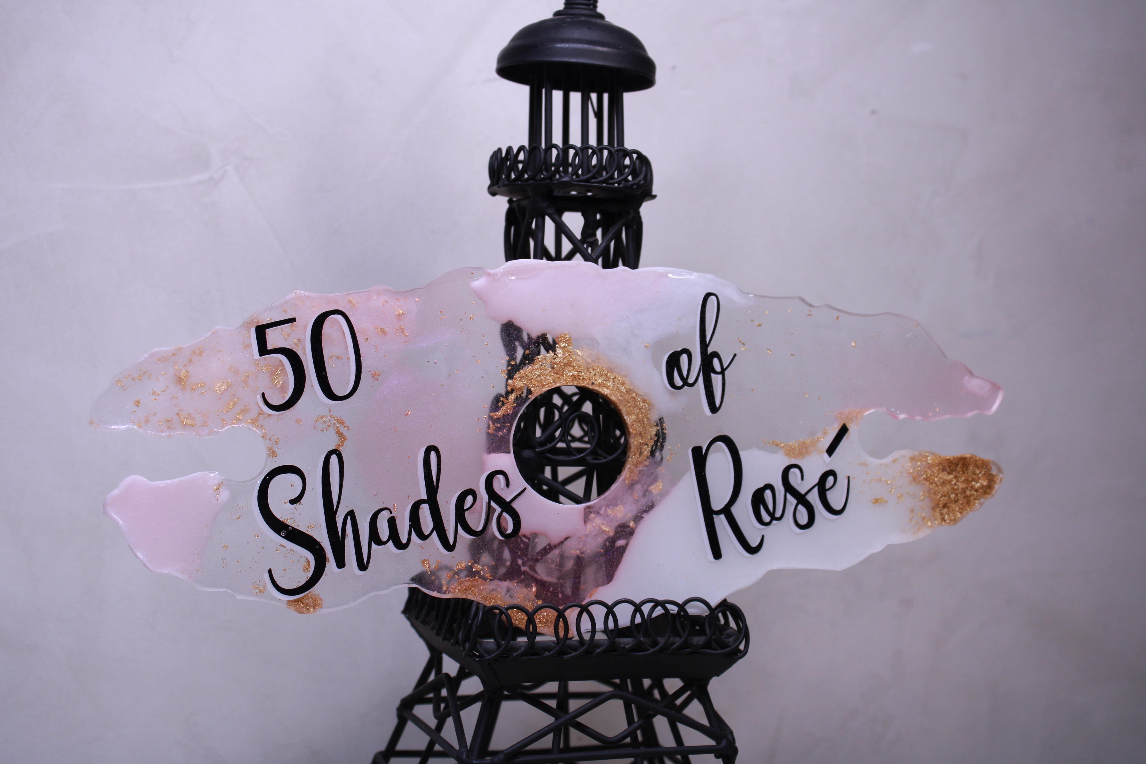 Custom Wine Glass Holder made for a client