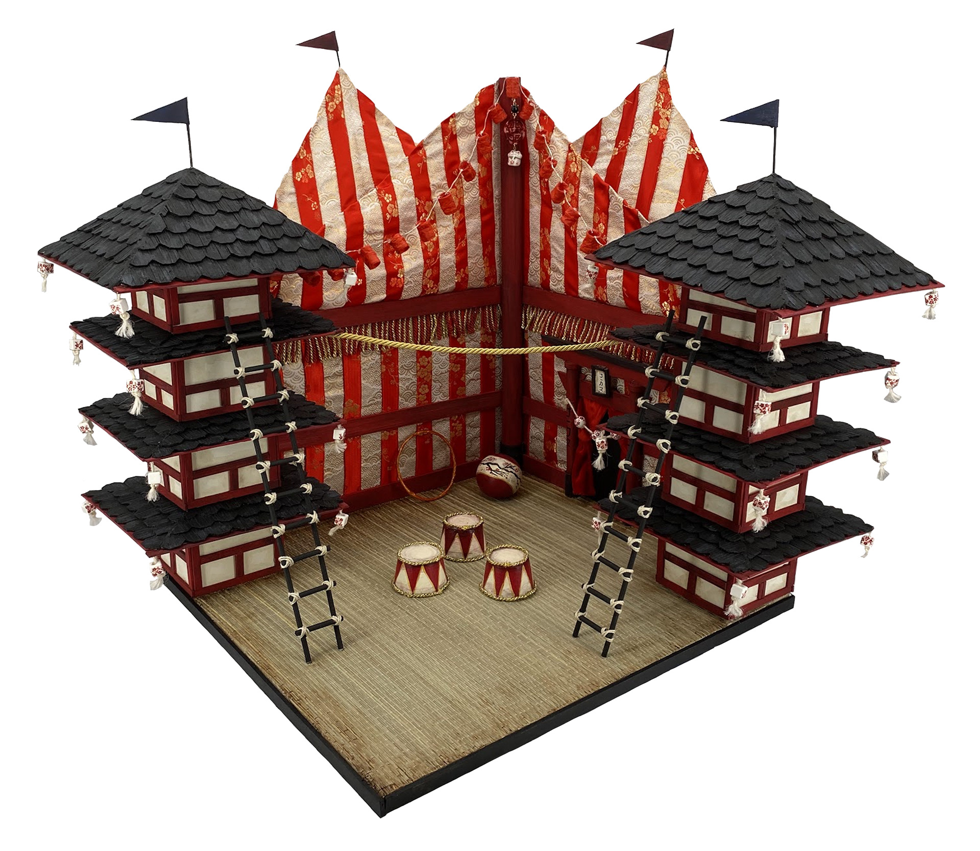 Yokai Circus ; Mix Media 2022