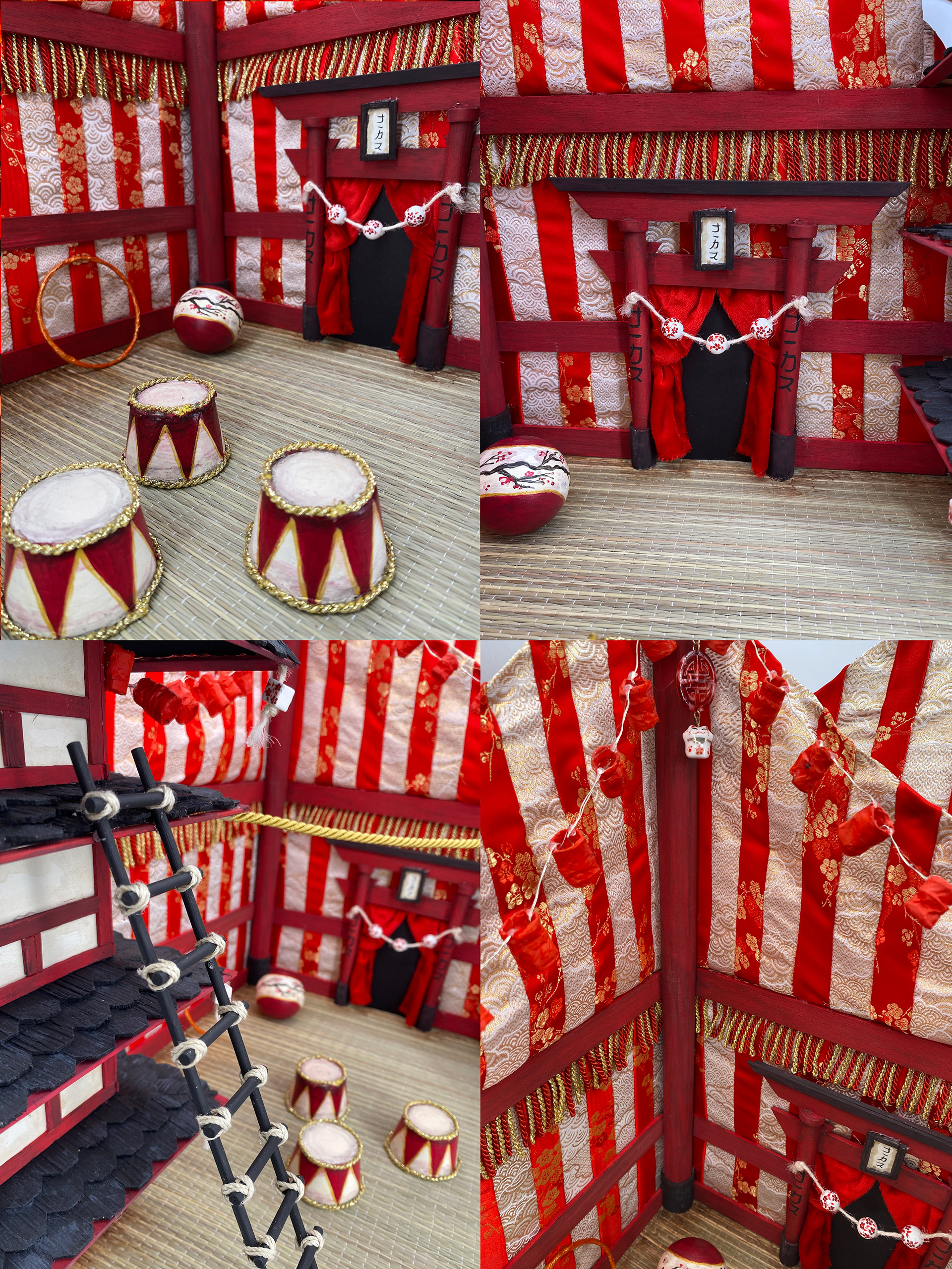 Yokai Circus Close-Up ; Mix Media 2022