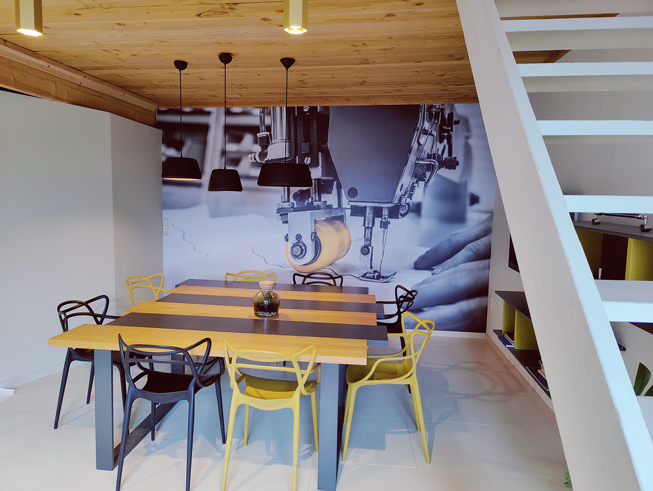Gepersonaliseerd behang - Hanse Sails Zeilmakerij Brouwershaven