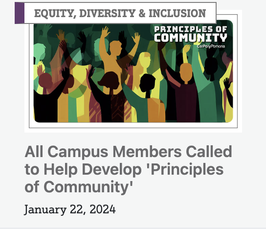 https://www.cpp.edu/news/content/2024/01/all-campus-members-called-to-help-develop-principles-of-community/index.shtml