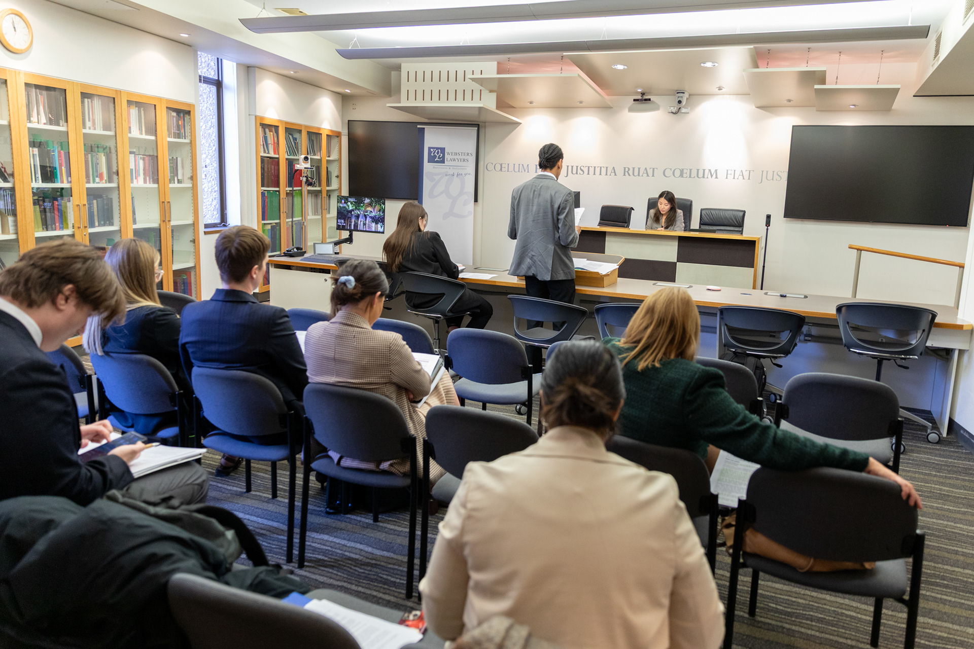 Moot Court training/promo video and photography