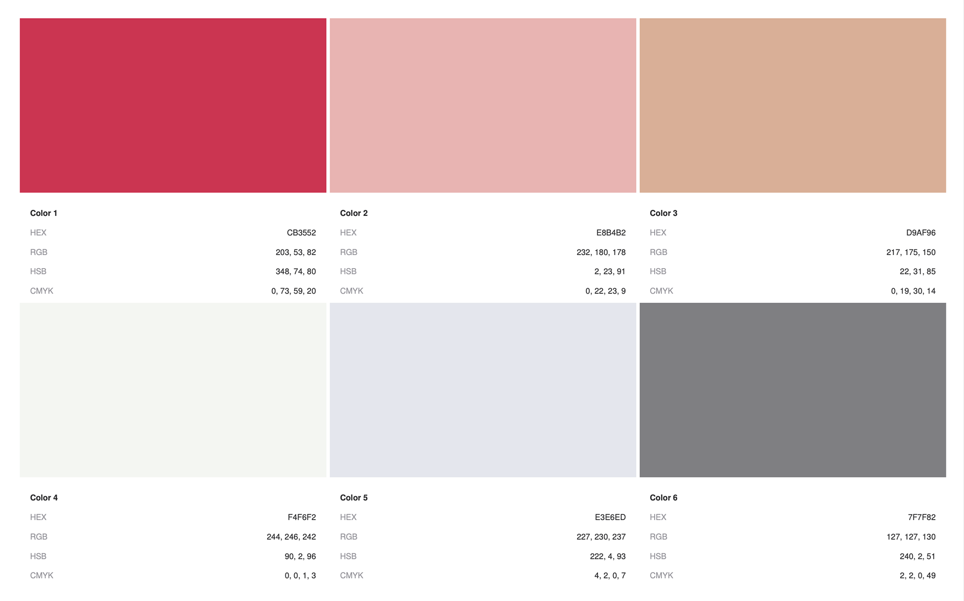 Color Palette