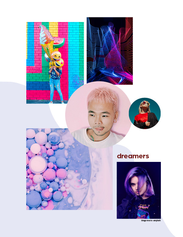 Dreamers mood board