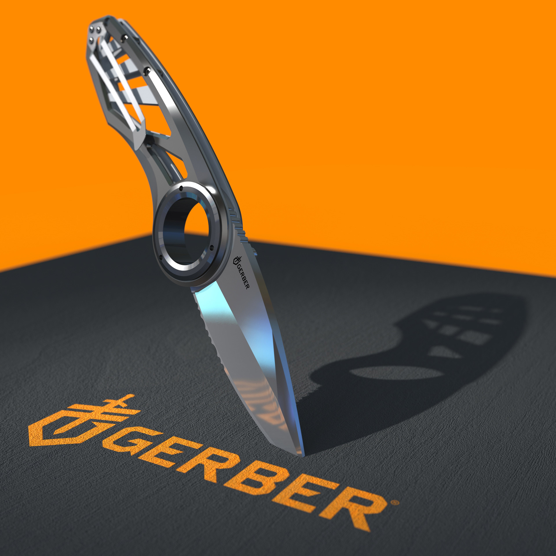 Gerber Knife | Model & Rendering