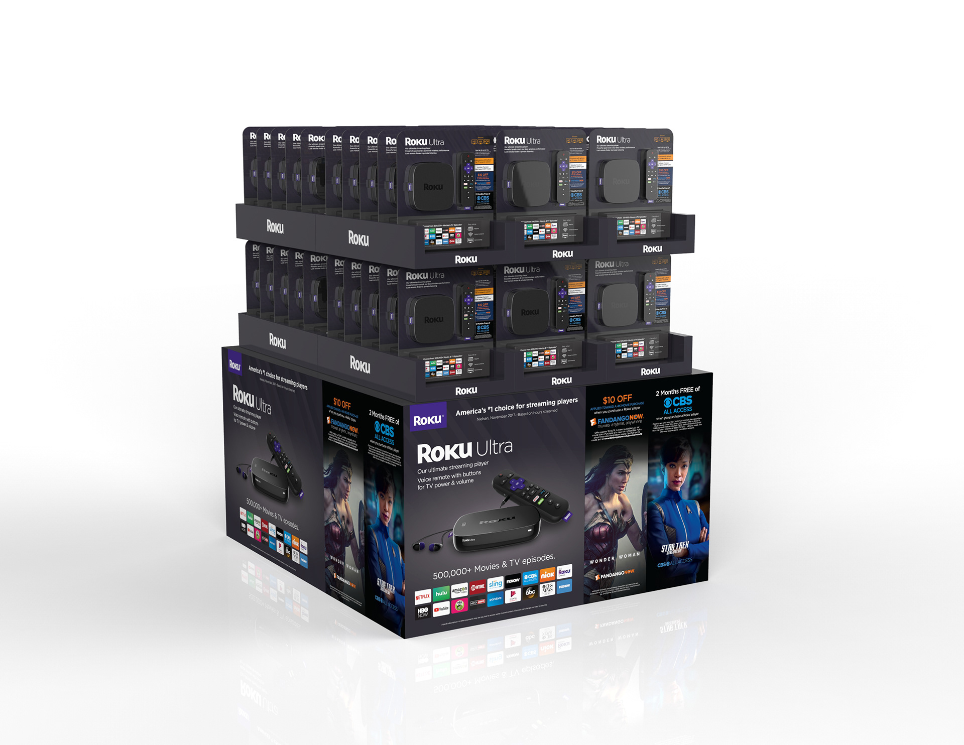 ROKU Palette Display