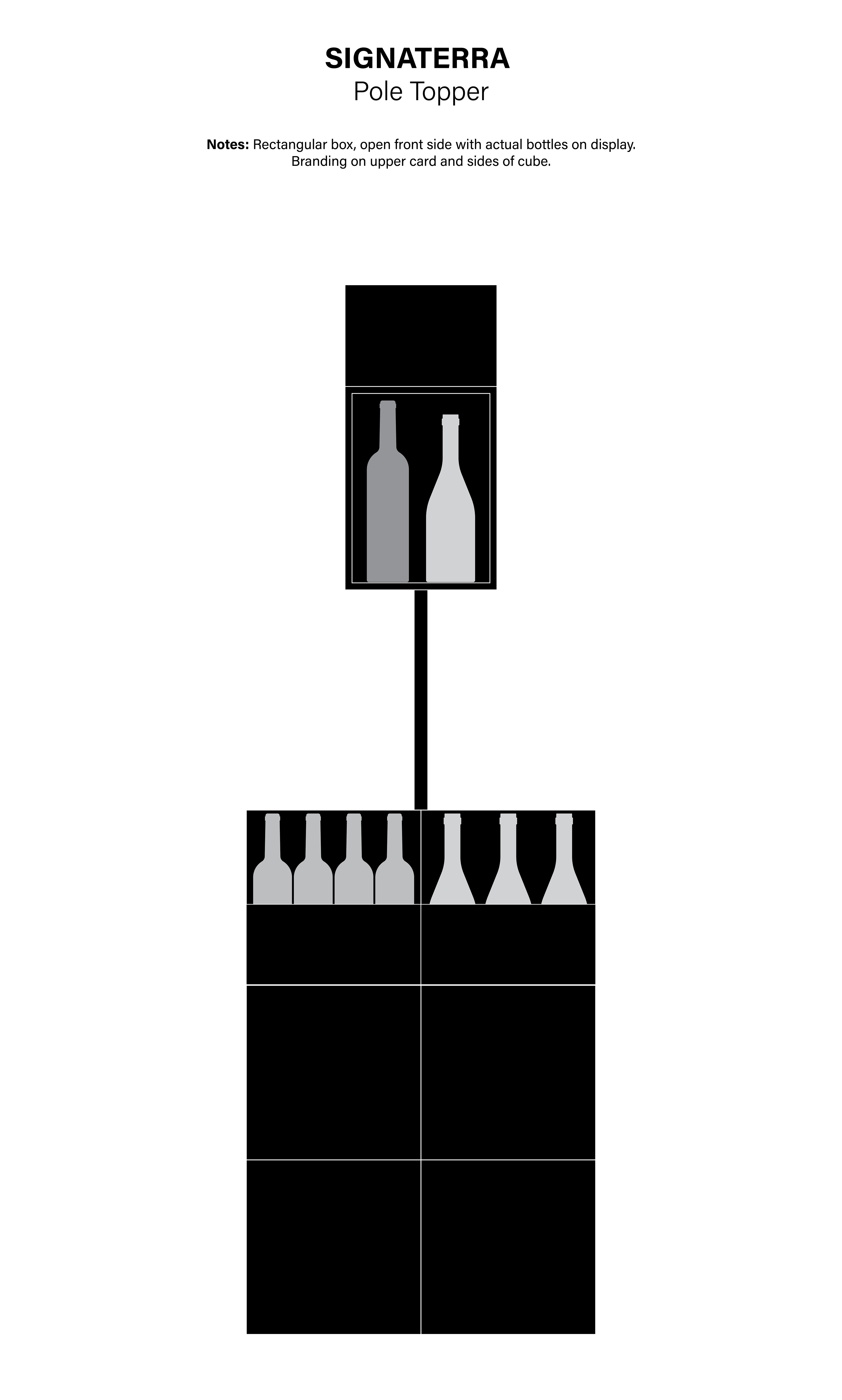 Signaterra Pole Topper | 2D Concept