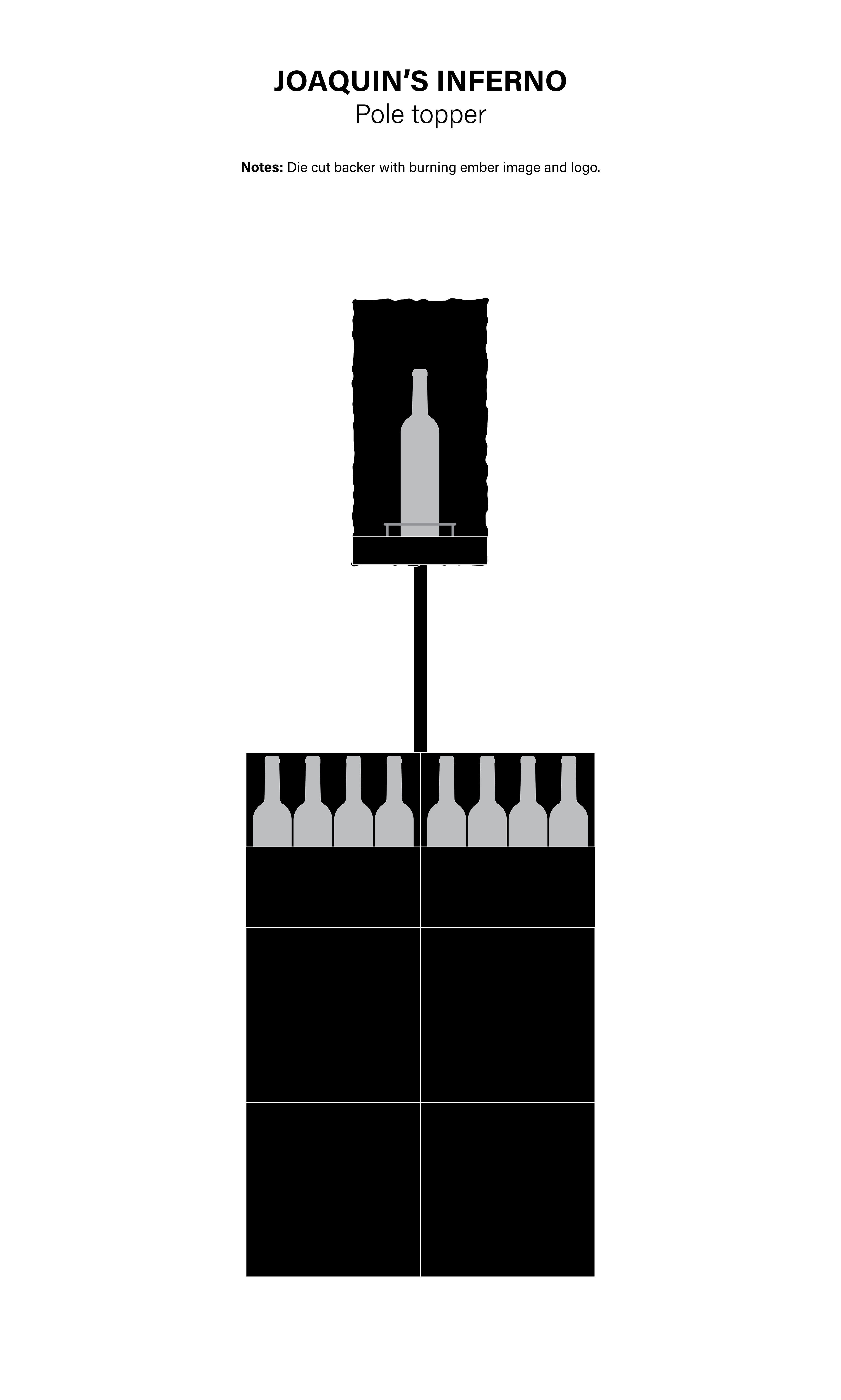 Joaquin's Inferno Pole Topper | 2D Concept