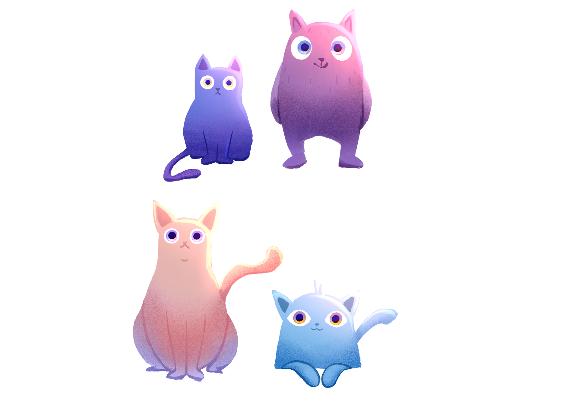 color practice with procreate