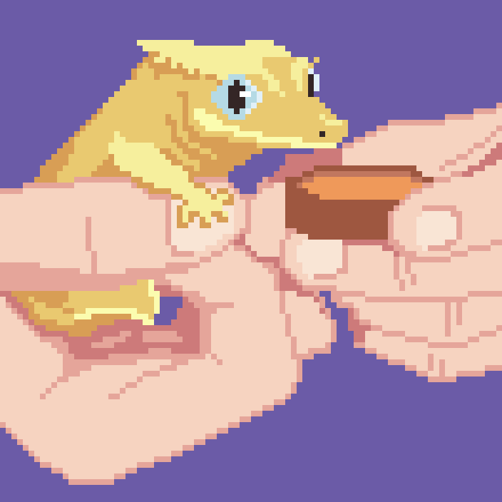 pixel animation made with asesprite