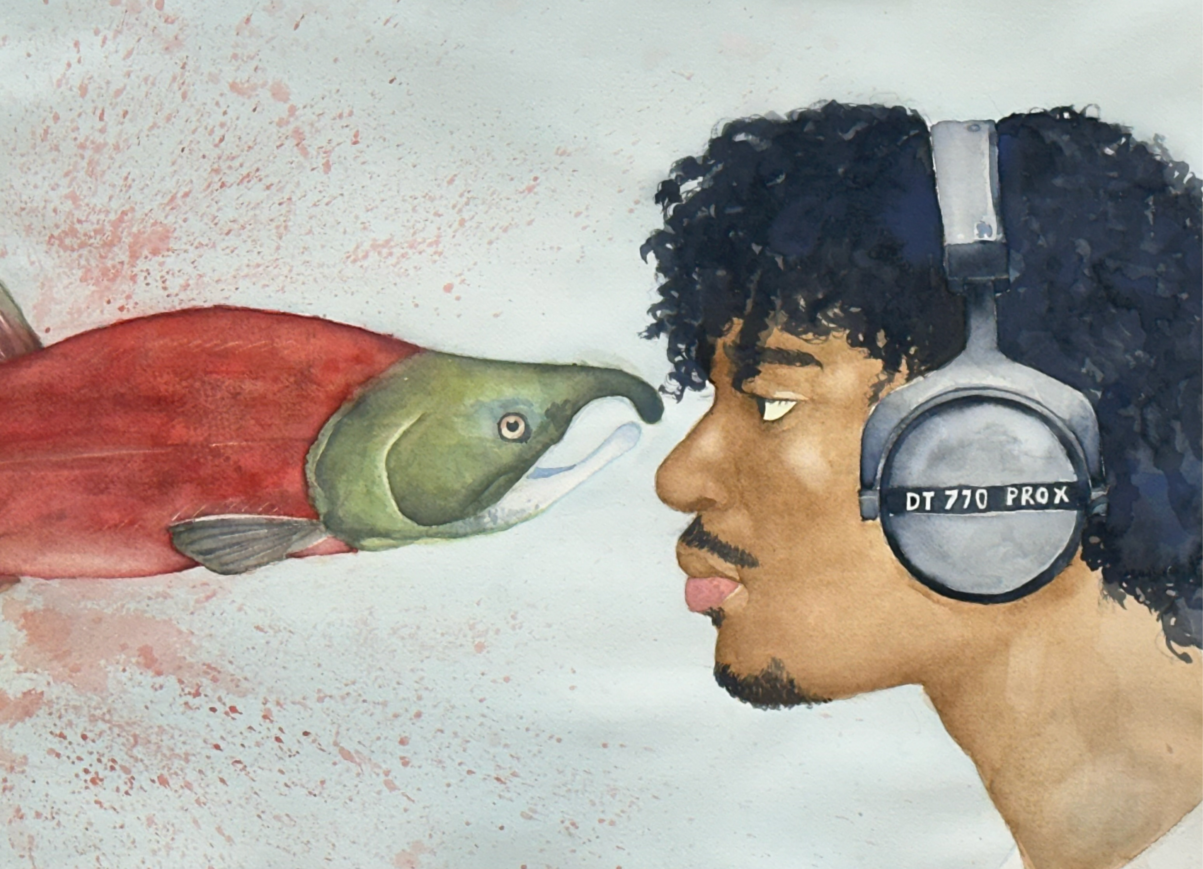 🖼 Watercolor I — “Multiple Choice” 🎨 Watercolor 🧠 Critical composition developed through probability-based parameters. 🎲 Dice-generated concept prompts