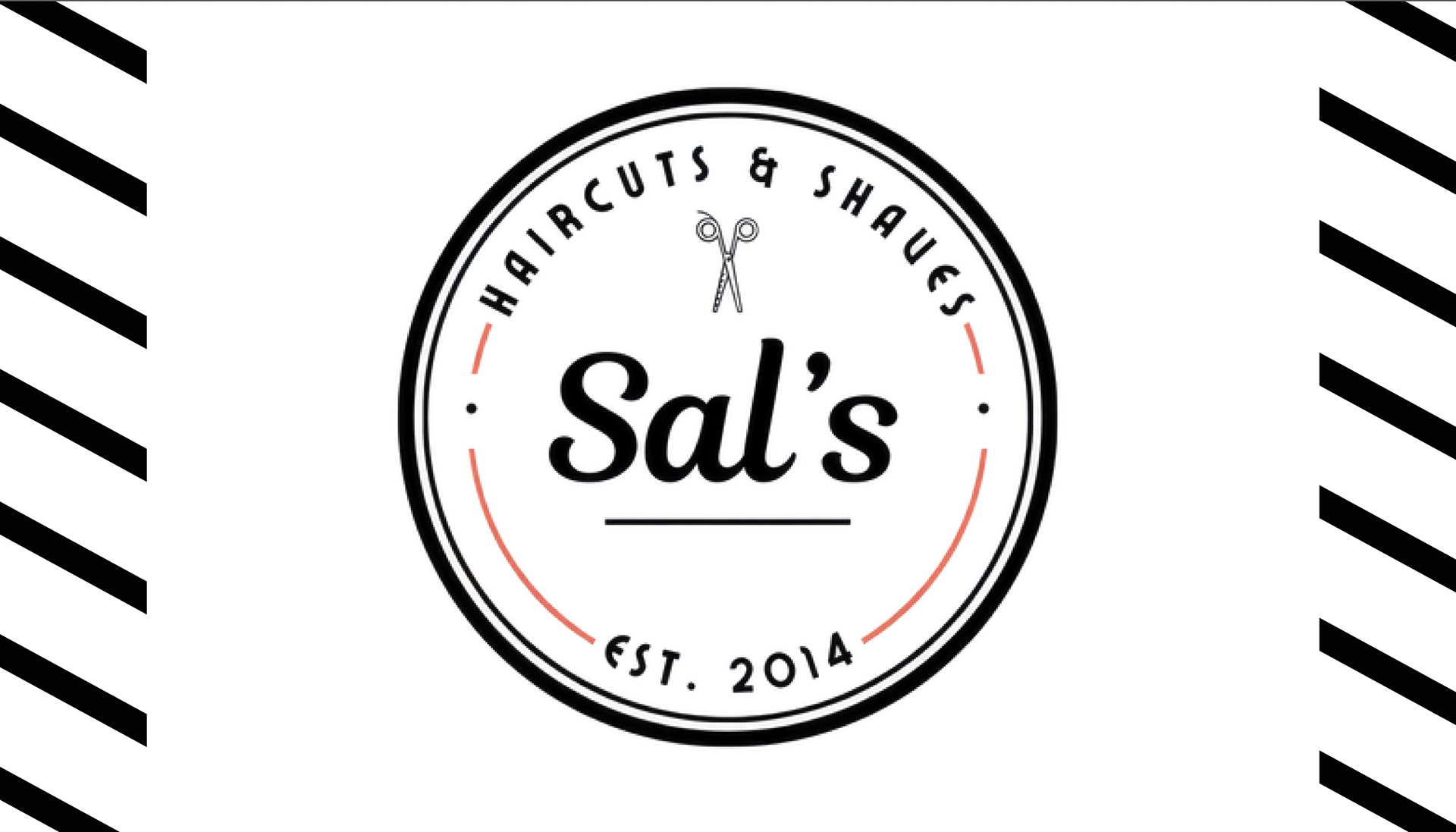 Real World Client - Sal's Barbershop Business Card