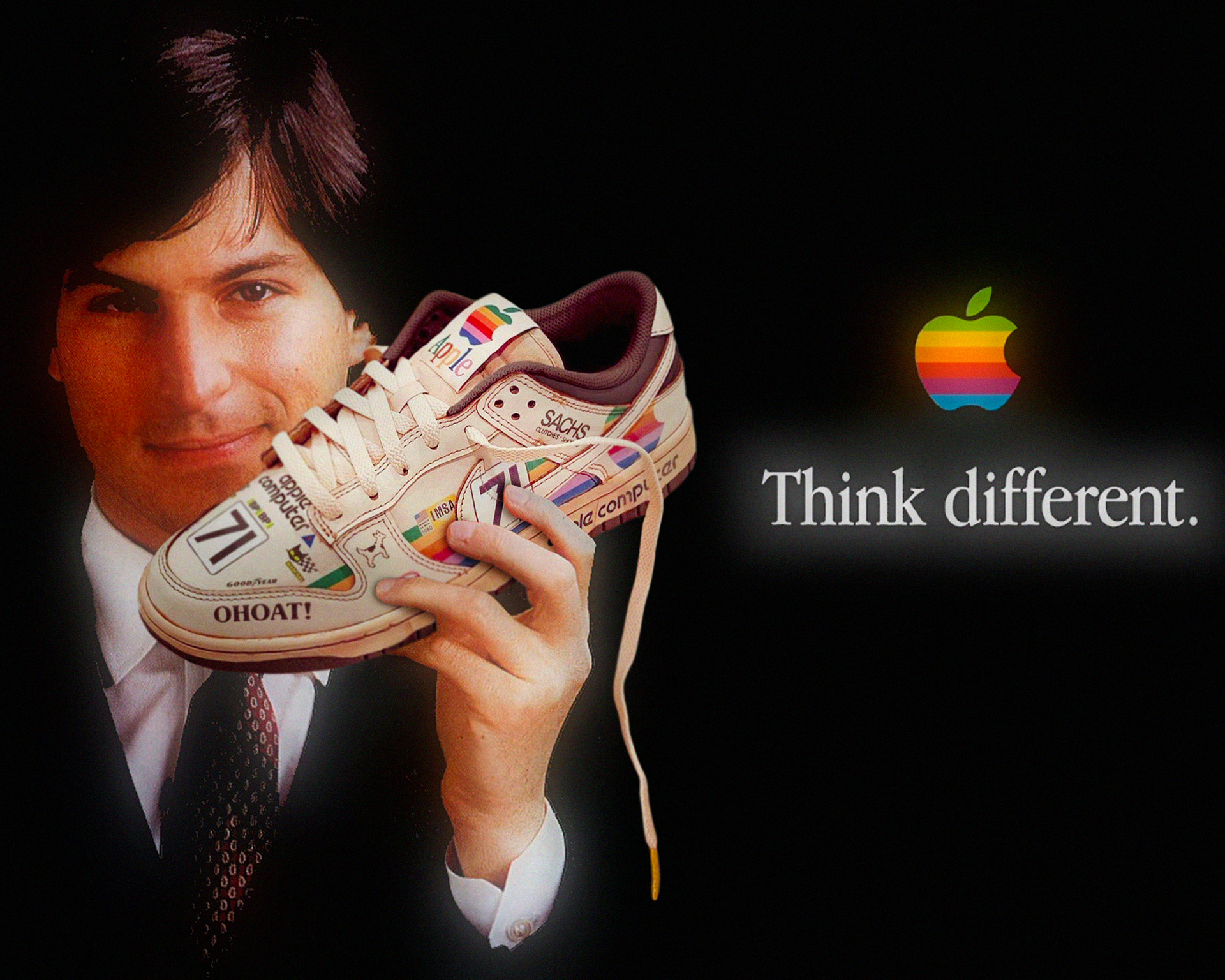 Steve Jobs x Nike Dunk Low "Apple Porsche"