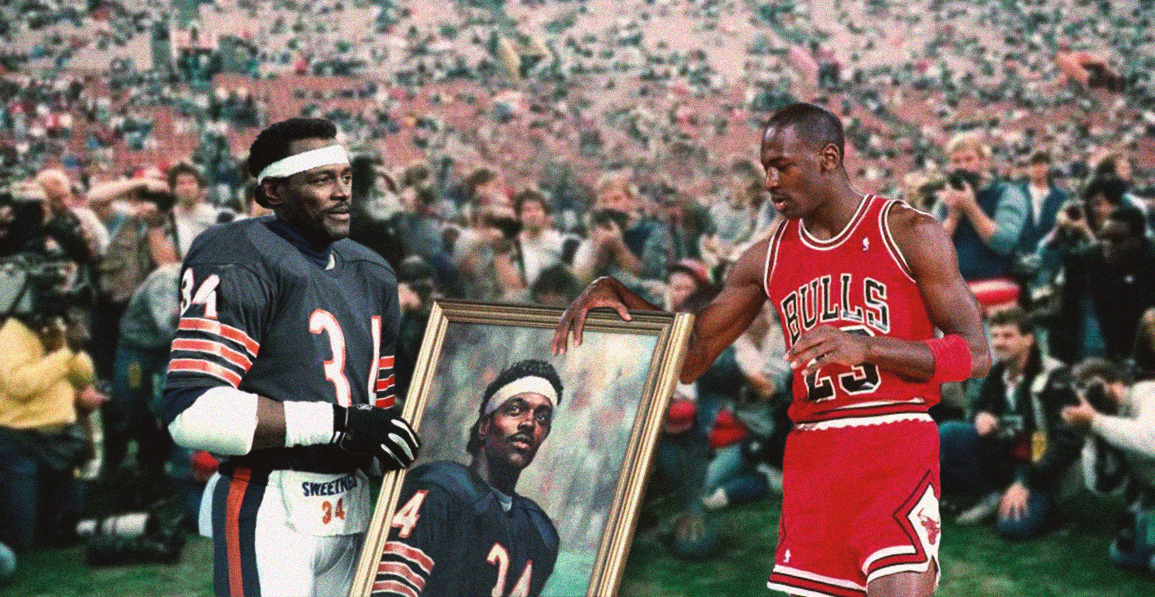 Michael Jordan wishes Walter Payton Happy Birthday