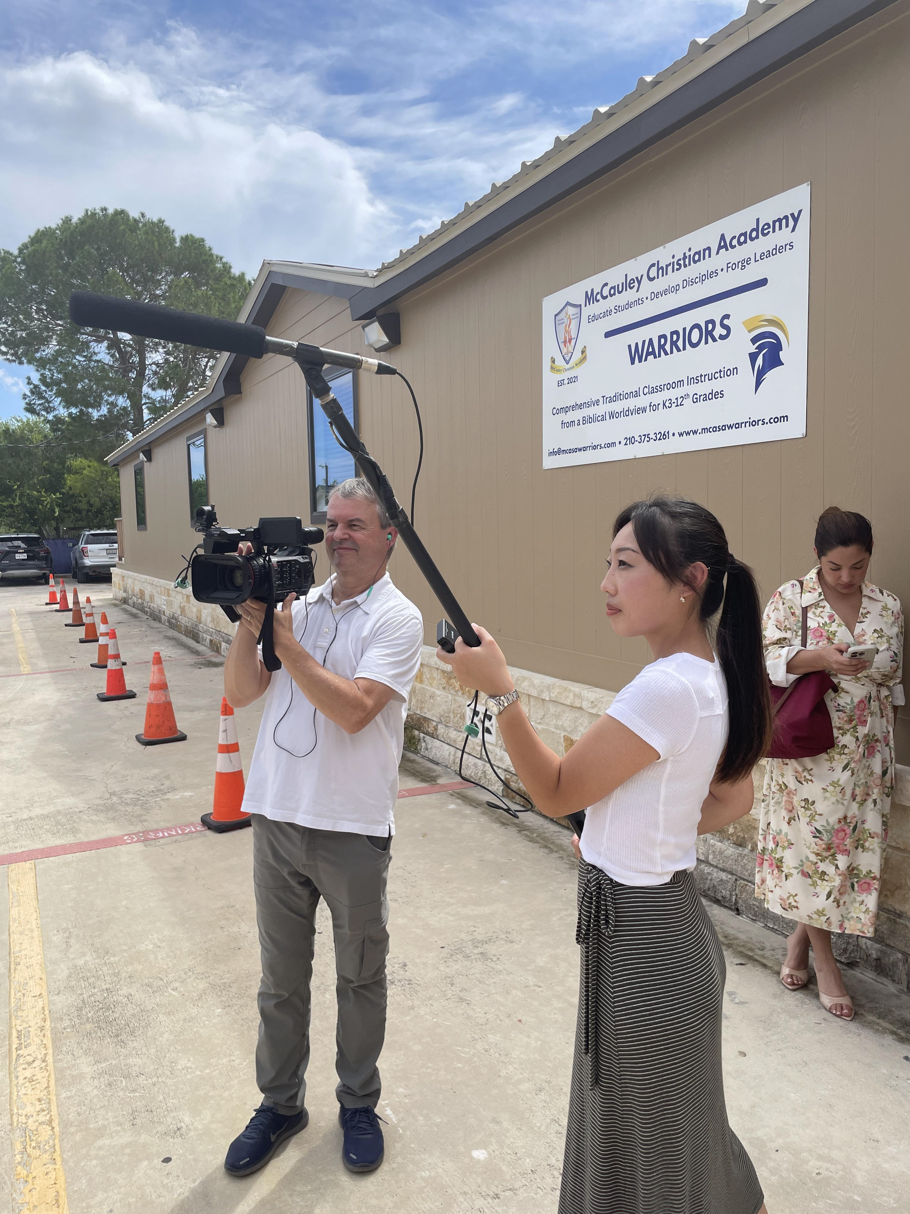 Sound for News Story in San Antonio, TX