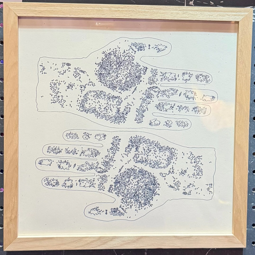 Hands Print 12x12 inches 