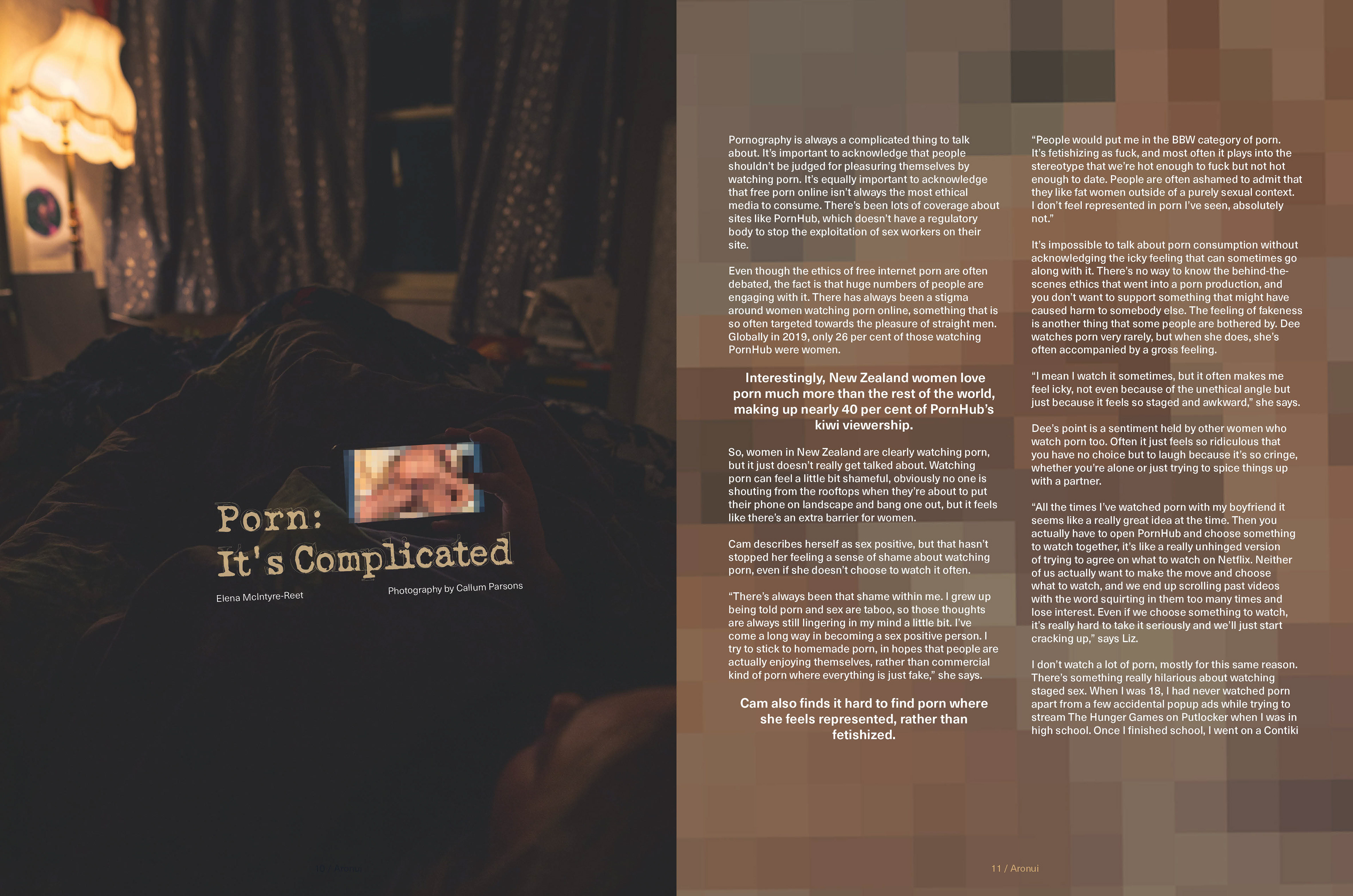 Issue 7 - Sex - Photography by Callum Parsons