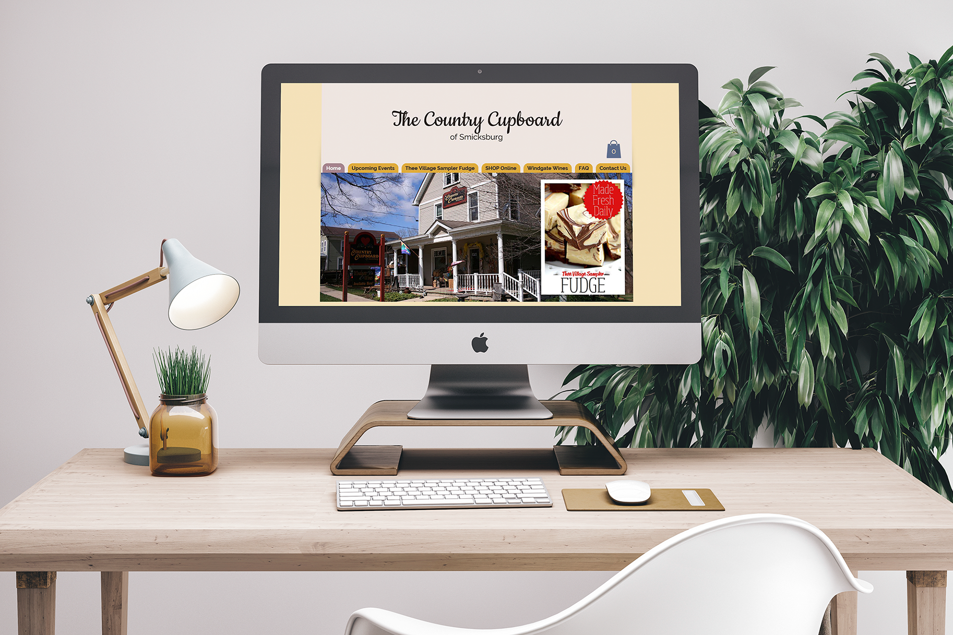 The Country Cupboard - eCommerce + Full Product Catalog Website