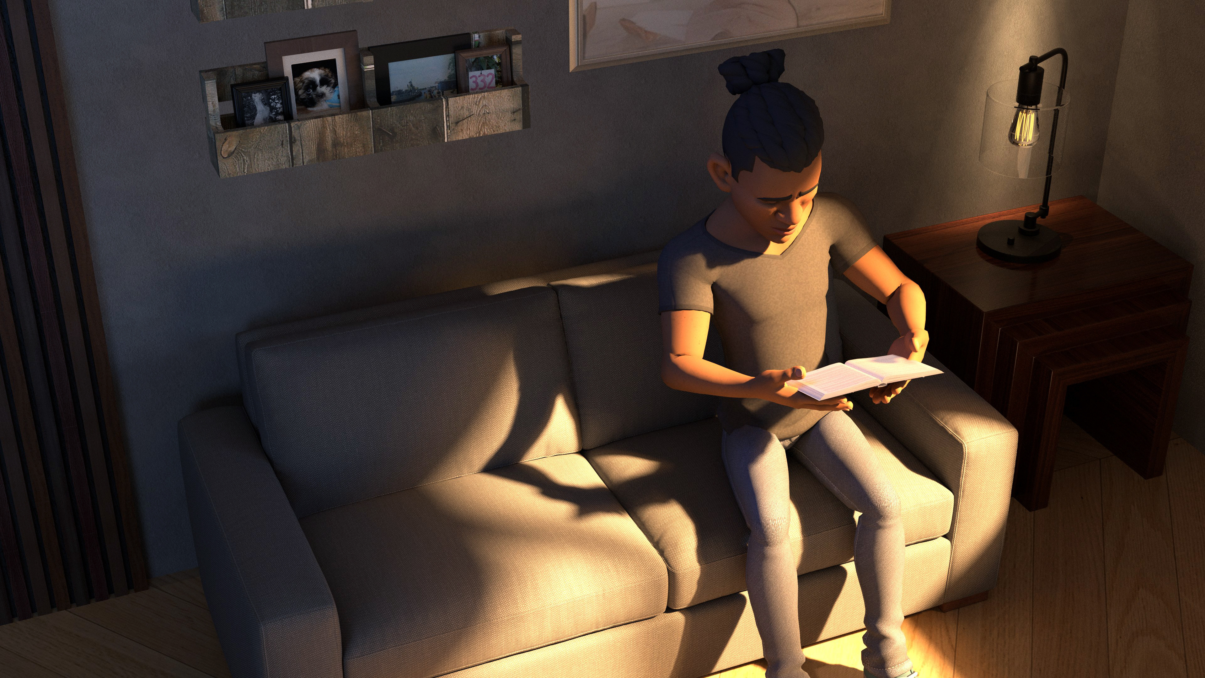 Scene Assembly, Lighting, Compositing | Maya, VRay, Nuke