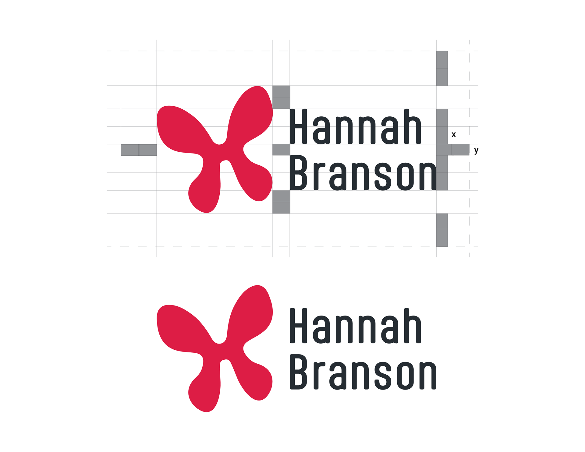 Horizontal Logo with Signature