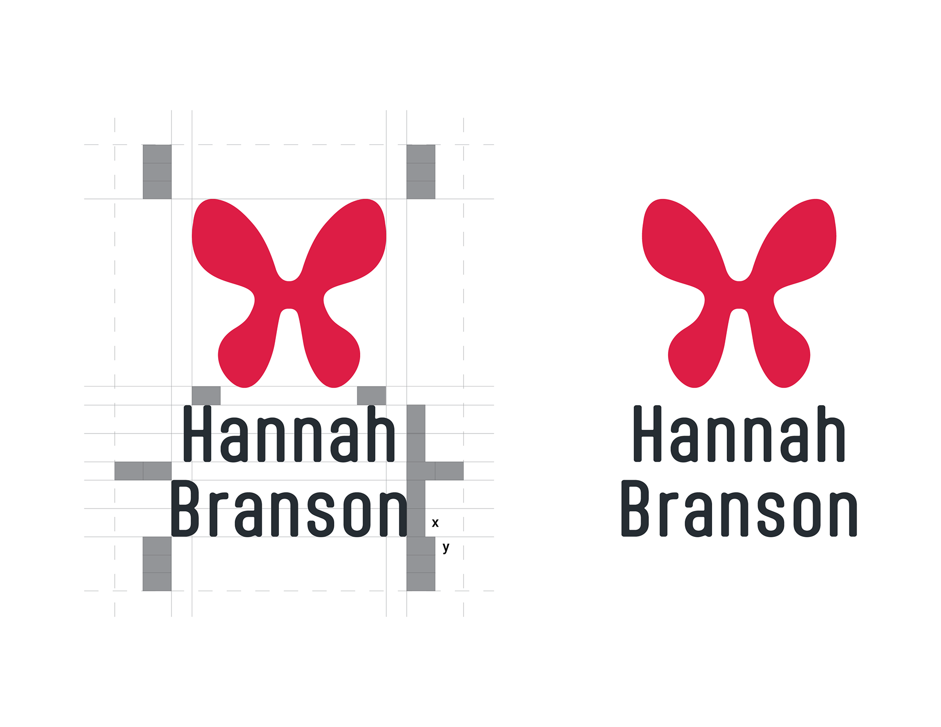 Vertical Logo with Signature