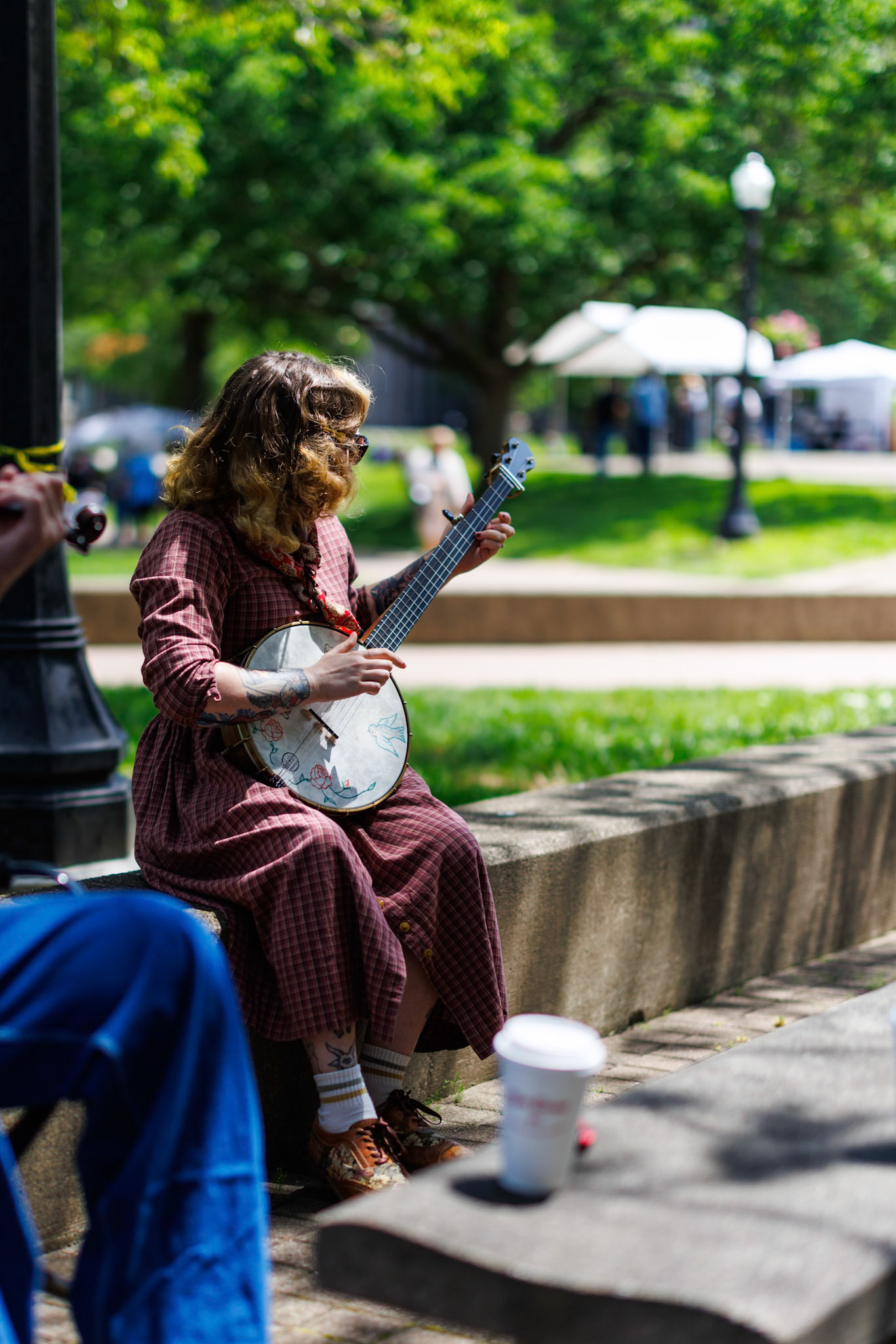 Banjo player Vandalia Festival 2025