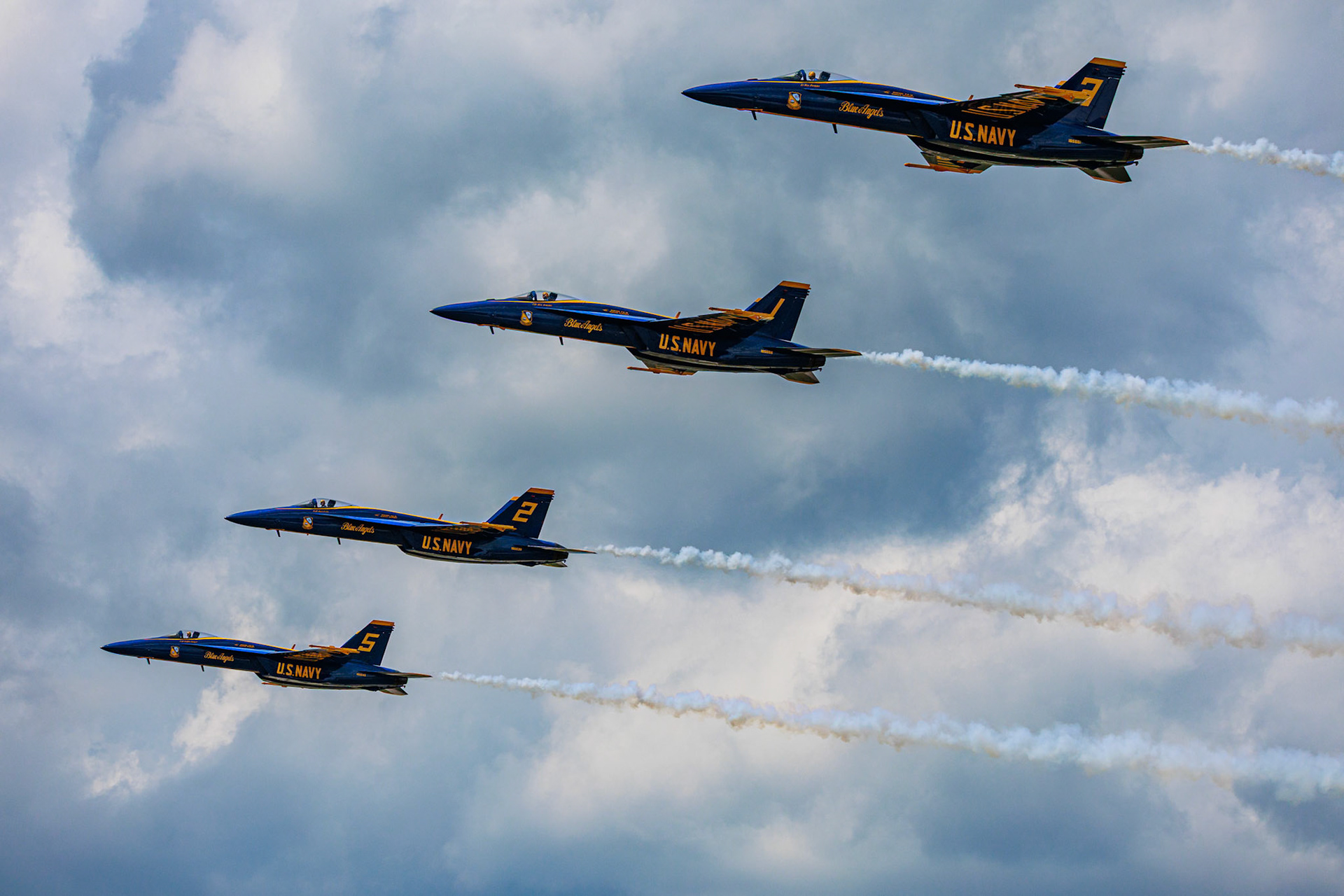 Blue Angels at the 2024 Dayton Air Show