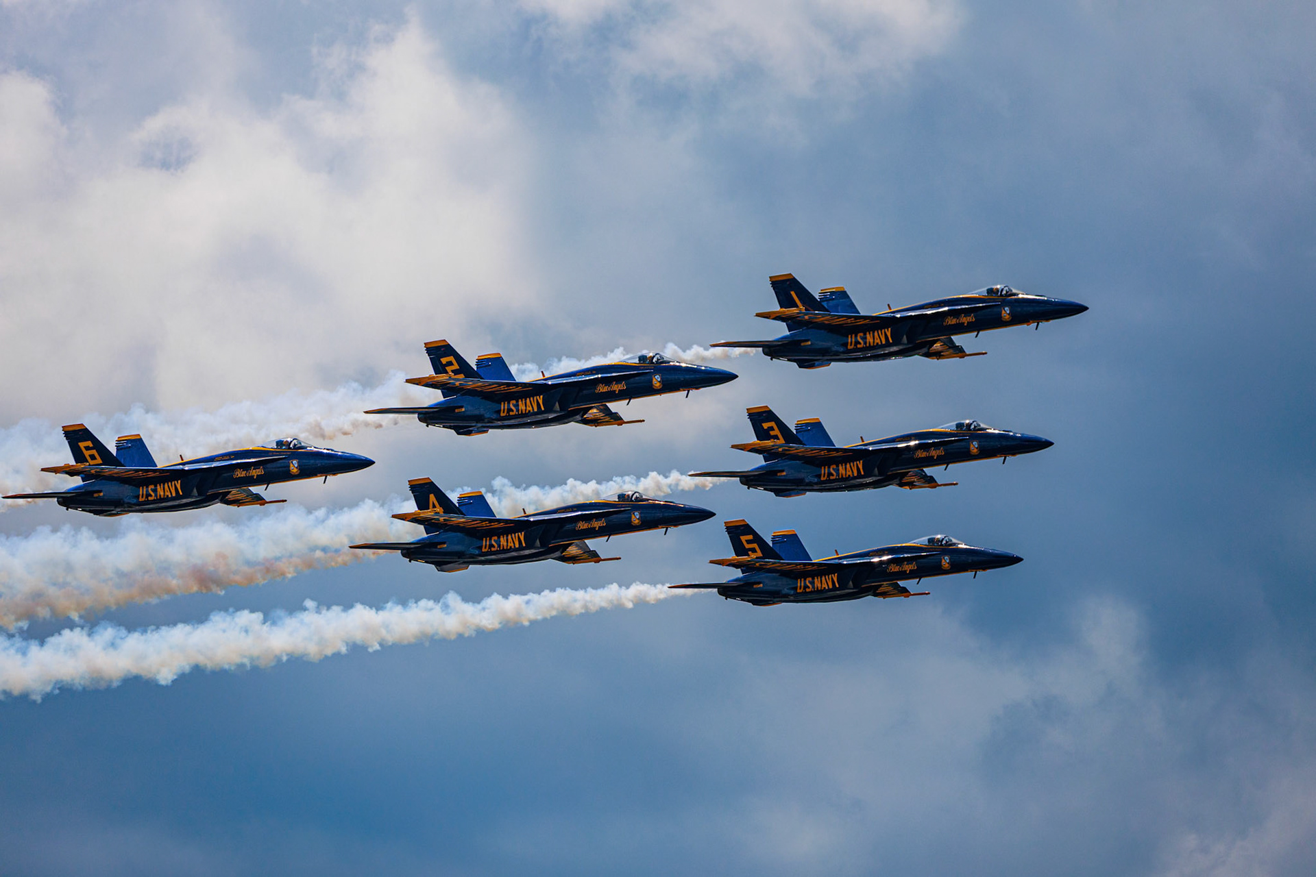 Blue Angels at the 2024 Dayton Air Show